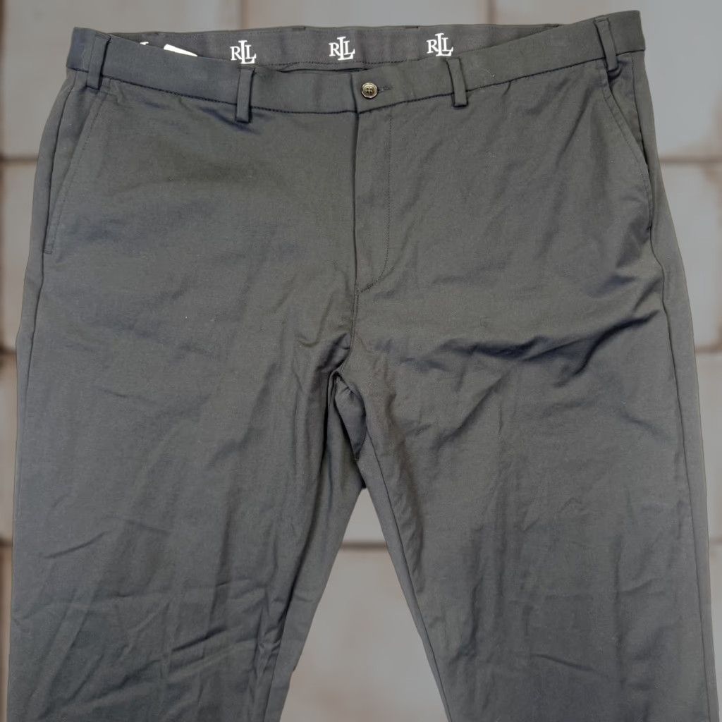 Ralph Lauren Lauren Ralph Lauren Black Label Men's 42x32 Organic Cotton Stretch Dress Pants Size US 42 / EU 58 - 1 Thumbnail