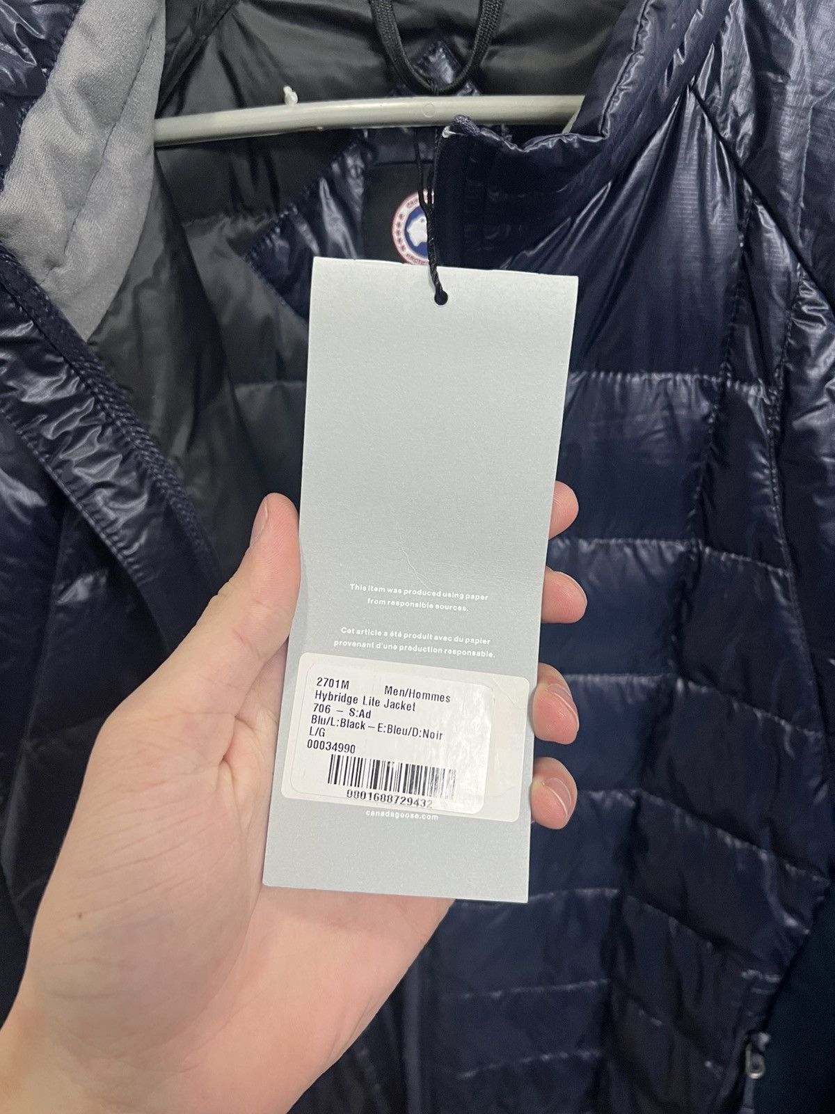 Canada Goose CANADA GOOSE Lite Down Puffer Jacket Size US L / EU 52-54 / 3 - 17 Thumbnail