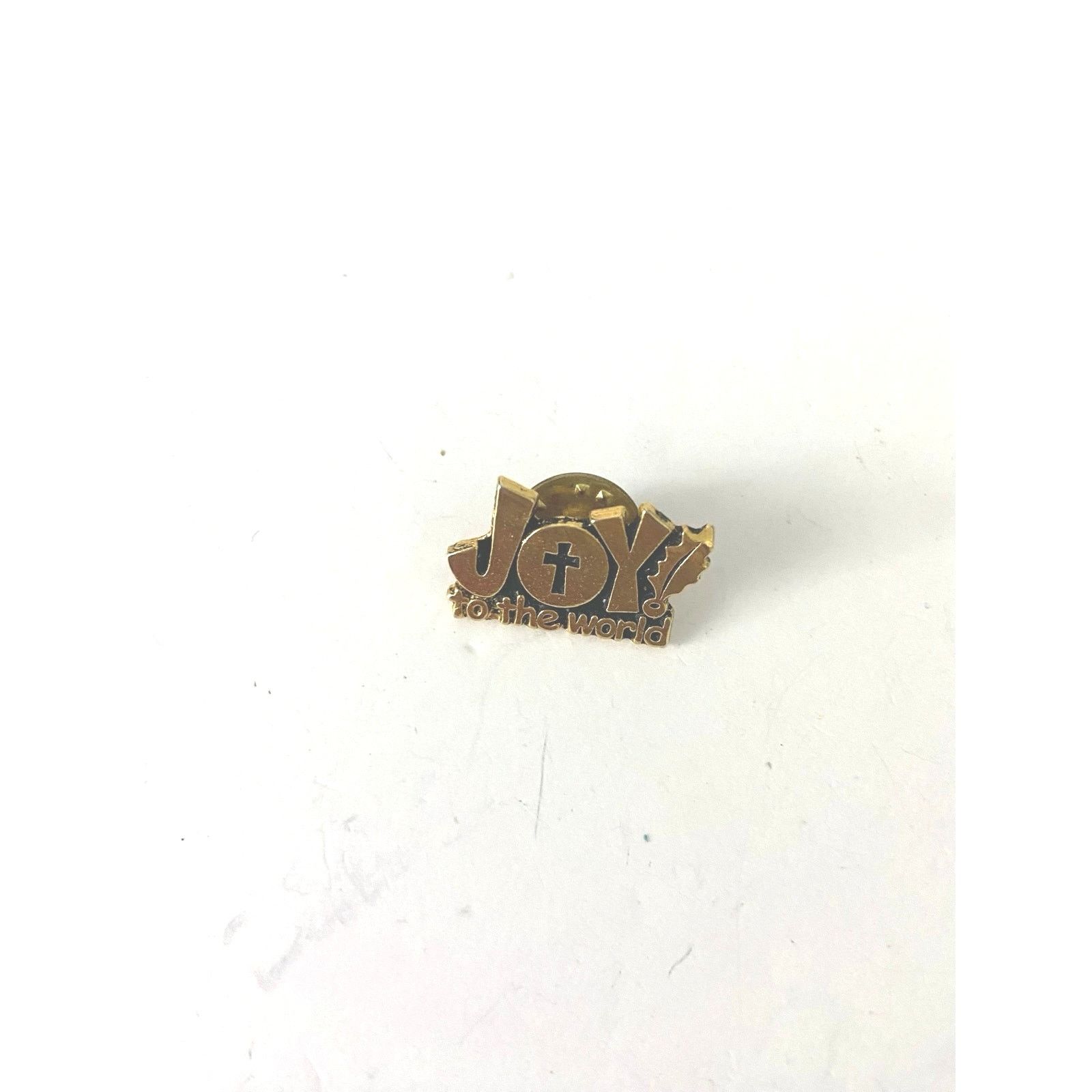 Other Joy to the world pin gold tone Size ONE SIZE - 3 Thumbnail