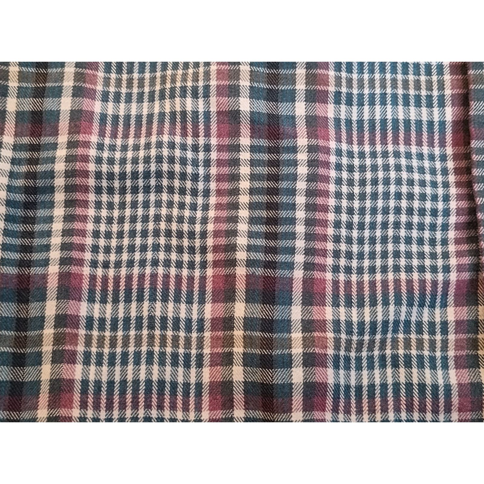 Vintage Vintage LL Bean Mens Long Sleeve Button Up Shirt Checkered Plaid Size US L / EU 52-54 / 3 - 7 Thumbnail