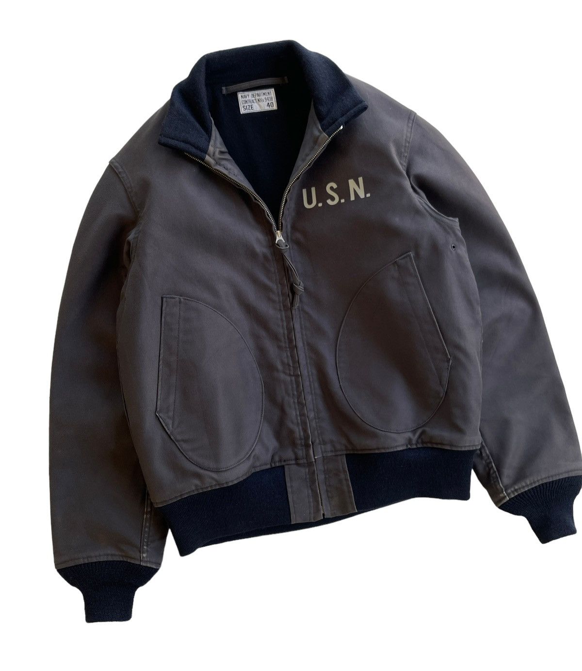 Toyo Enterprises Vintage USN x FELIX NXs 9438 Deck Jacket Size US M / EU 48-50 / 2 - 4 Thumbnail