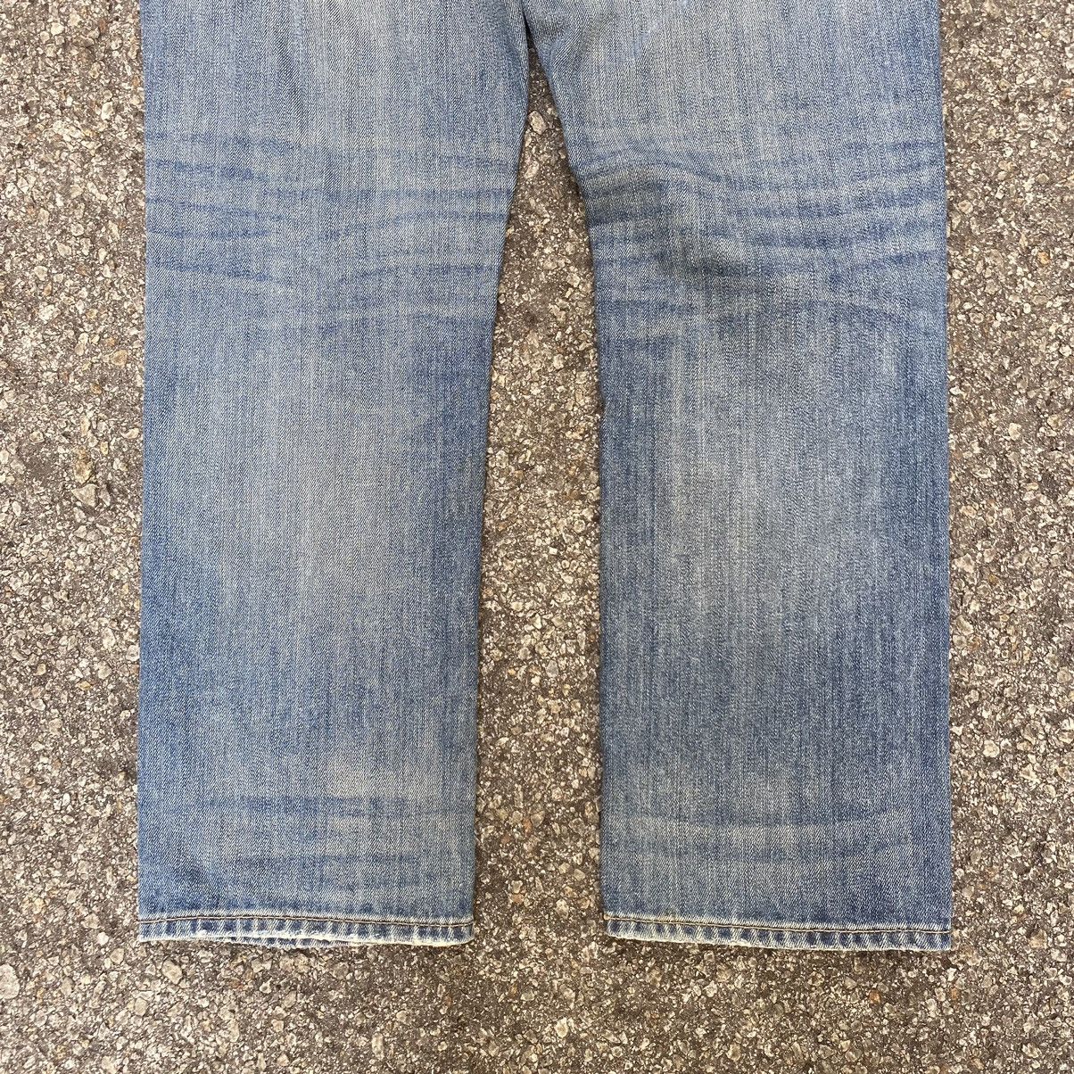 Japanese Brand × Vintage Japanese Distressed Denim Faded Blue Jeans Pants Size US 34 / EU 50 - 11 Thumbnail