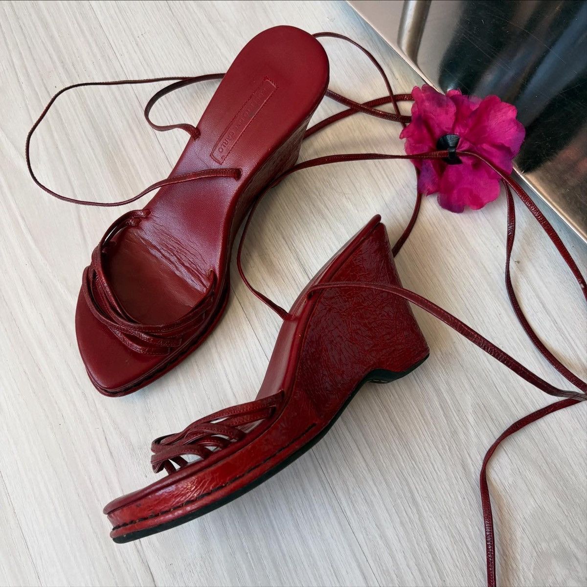 Vintage Roberto Del Carlo heels Size US 8.5 / IT 38.5 - 5 Thumbnail