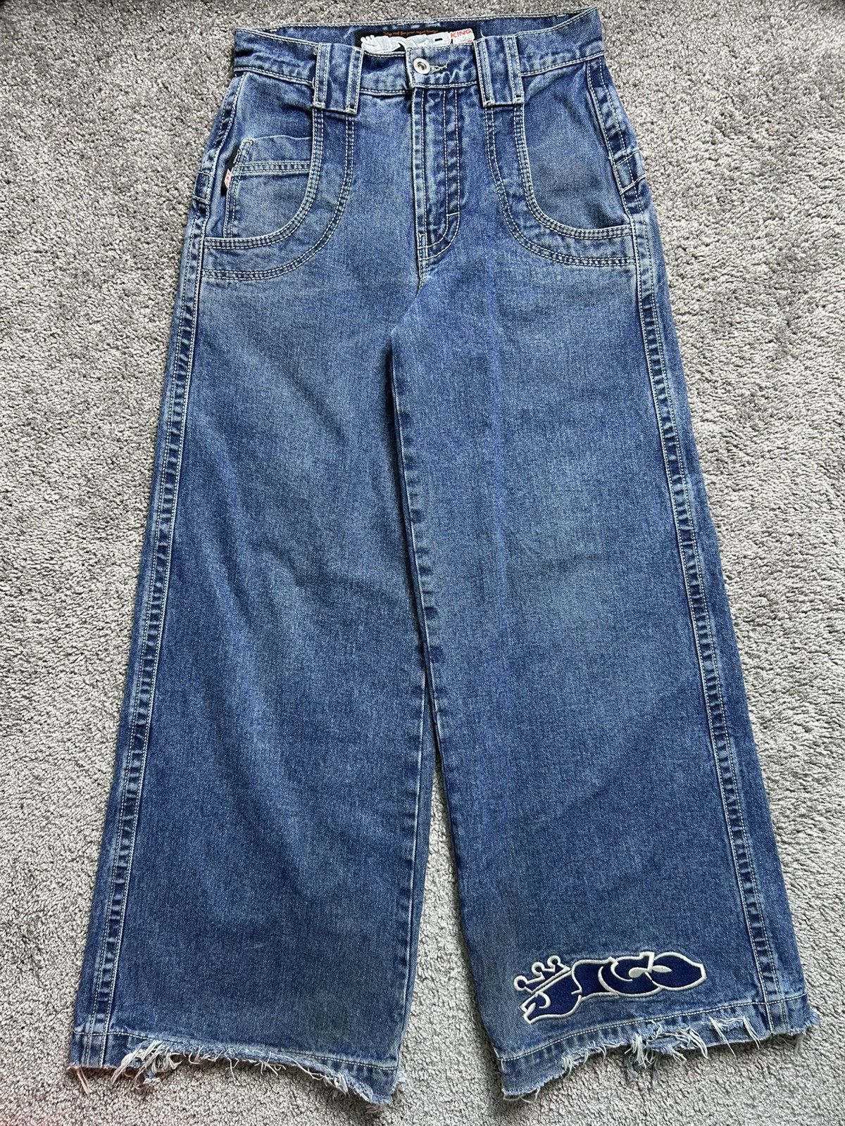 JNCO Baggy Denim Jeans King Size Distressed Limited