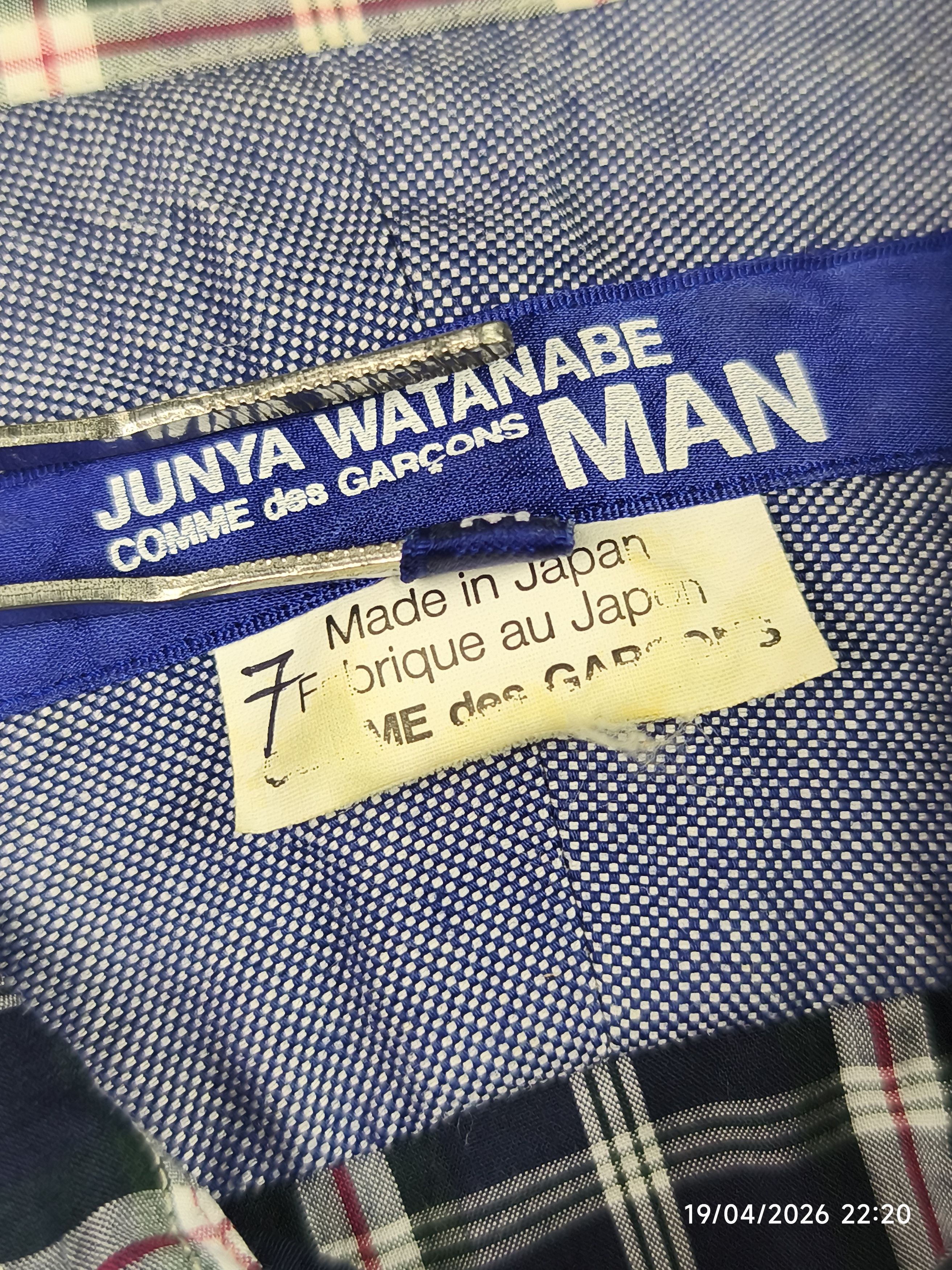 Junya Watanabe Junya watanabe x cdg patchwork shirt Size US M / EU 48-50 / 2 - 7 Thumbnail