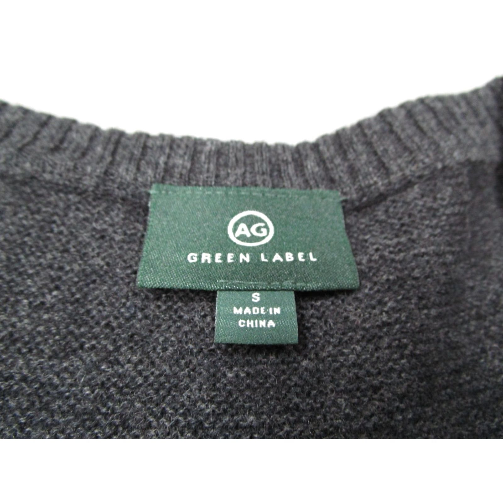 Vintage VINTAGE AG Adriano Goldschmied Sweater Men's Small Gray Wool Cashmere Crewneck Pullover Knit Fall Winter Mens Size US S / EU 44-46 / 1 - 2 Thumbnail