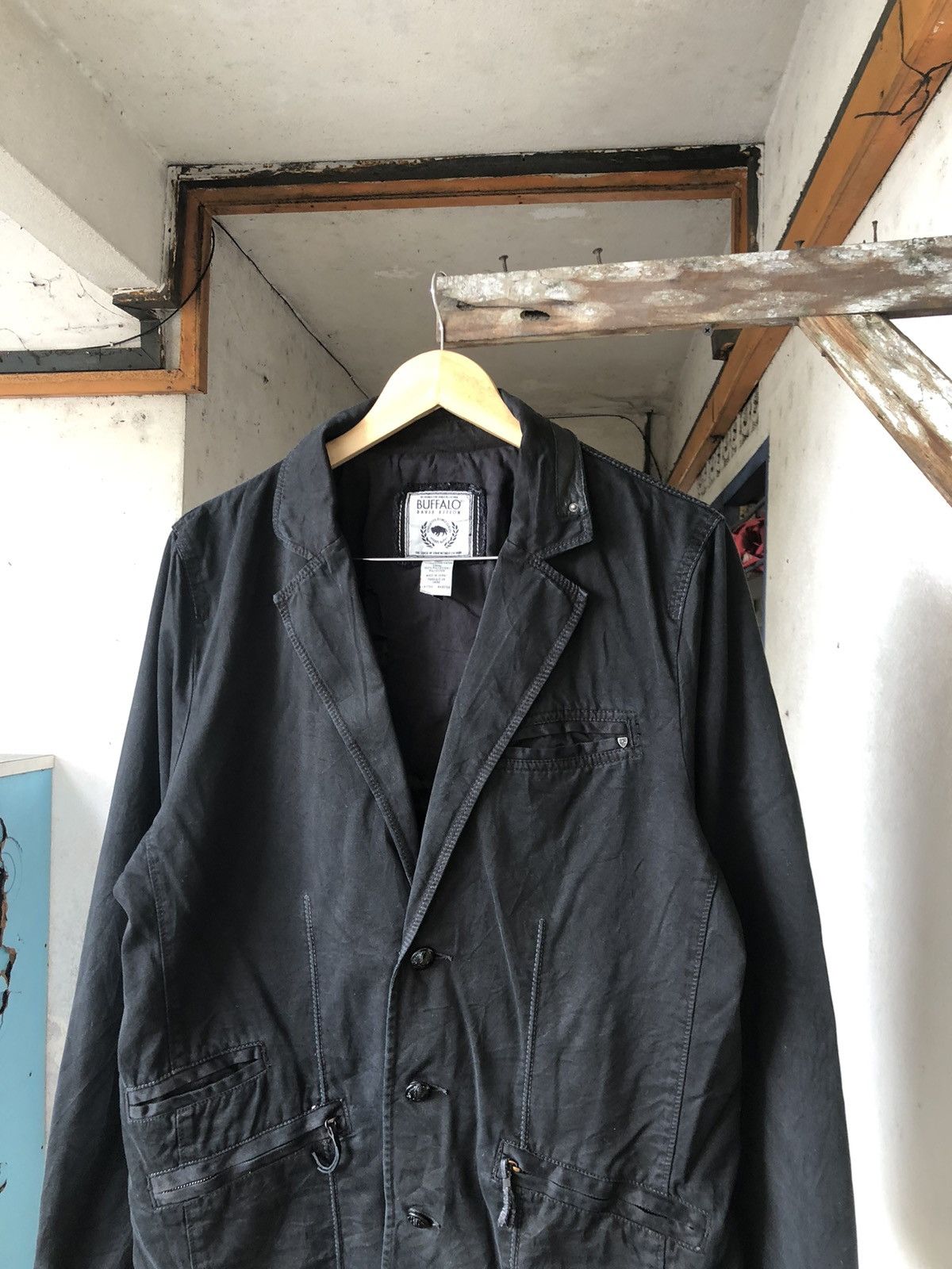 Buffalo David Bitton Vintage Buffalo David Bitton Skull Punk Jacket Size US L / EU 52-54 / 3 - 5 Thumbnail
