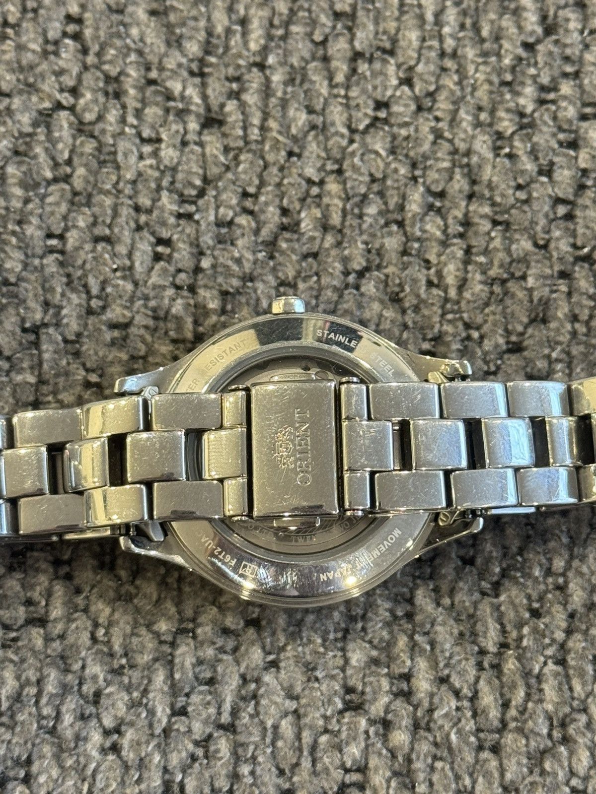 Orient Orient Black/Silver Watch Stela Open Heart Size ONE SIZE - 6 Thumbnail