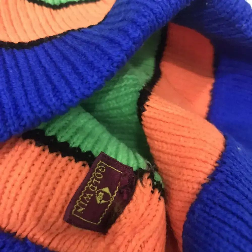 Goldwin × Vintage Goldwin Multicolour Stripe Beanie Hat Size ONE SIZE - 5 Thumbnail