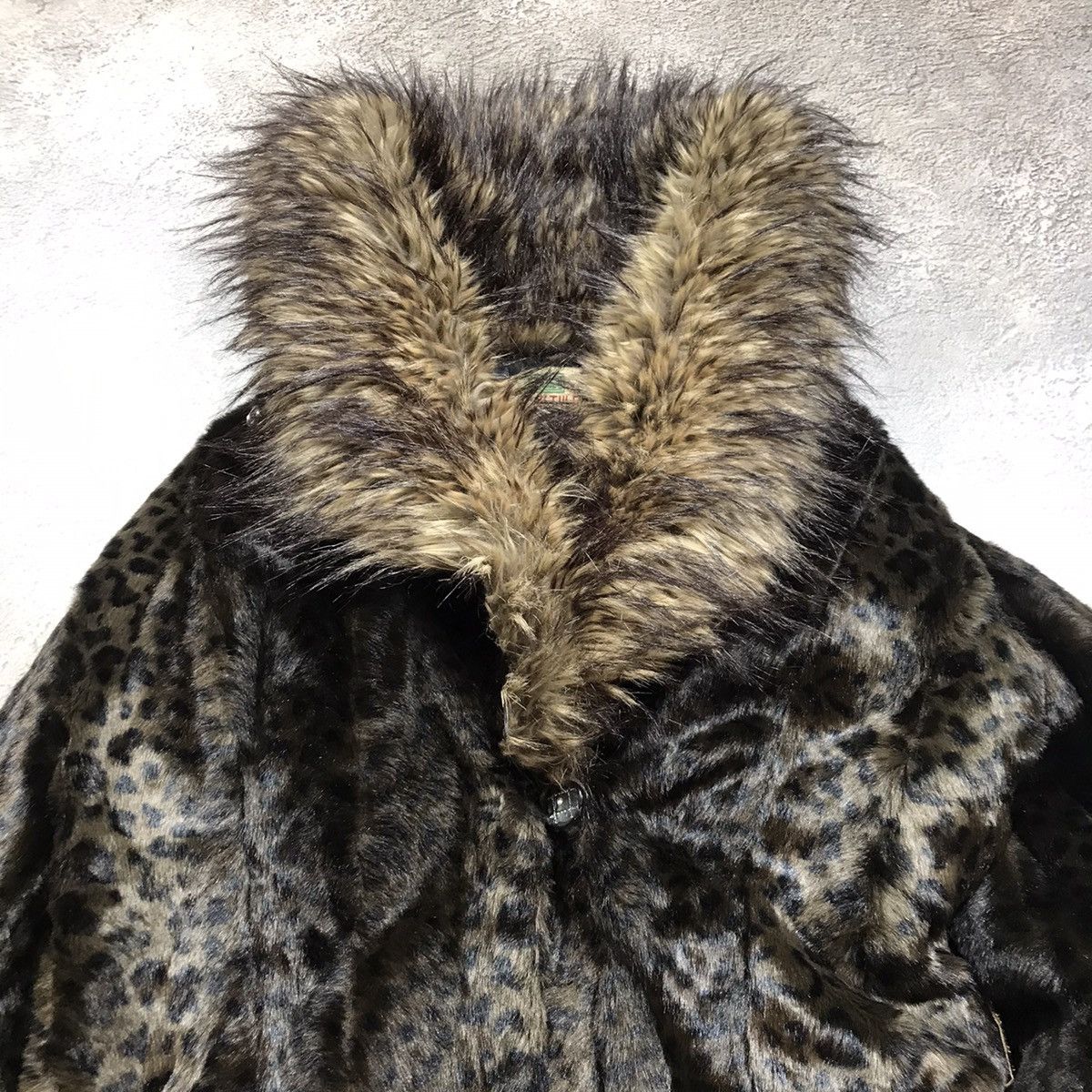 Vintage Vintage Y2K Black Fur Collar Jacket Glamour Japan Streetwear Size L / US 10 / IT 46 - 2 Thumbnail
