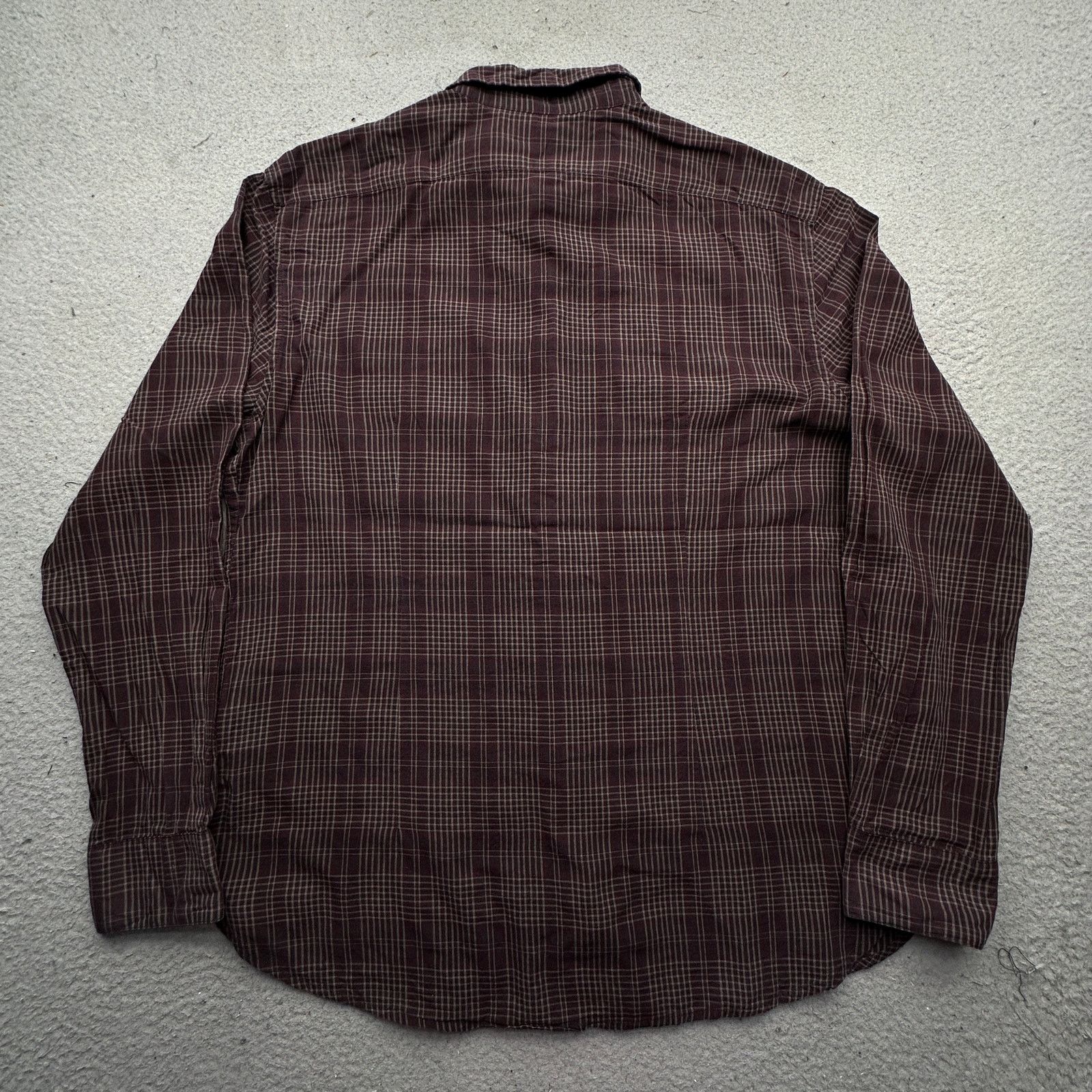John Varvatos John Varvatos USA Plaid Long Sleeve Button Up Shirt Large Size US L / EU 52-54 / 3 - 8 Thumbnail