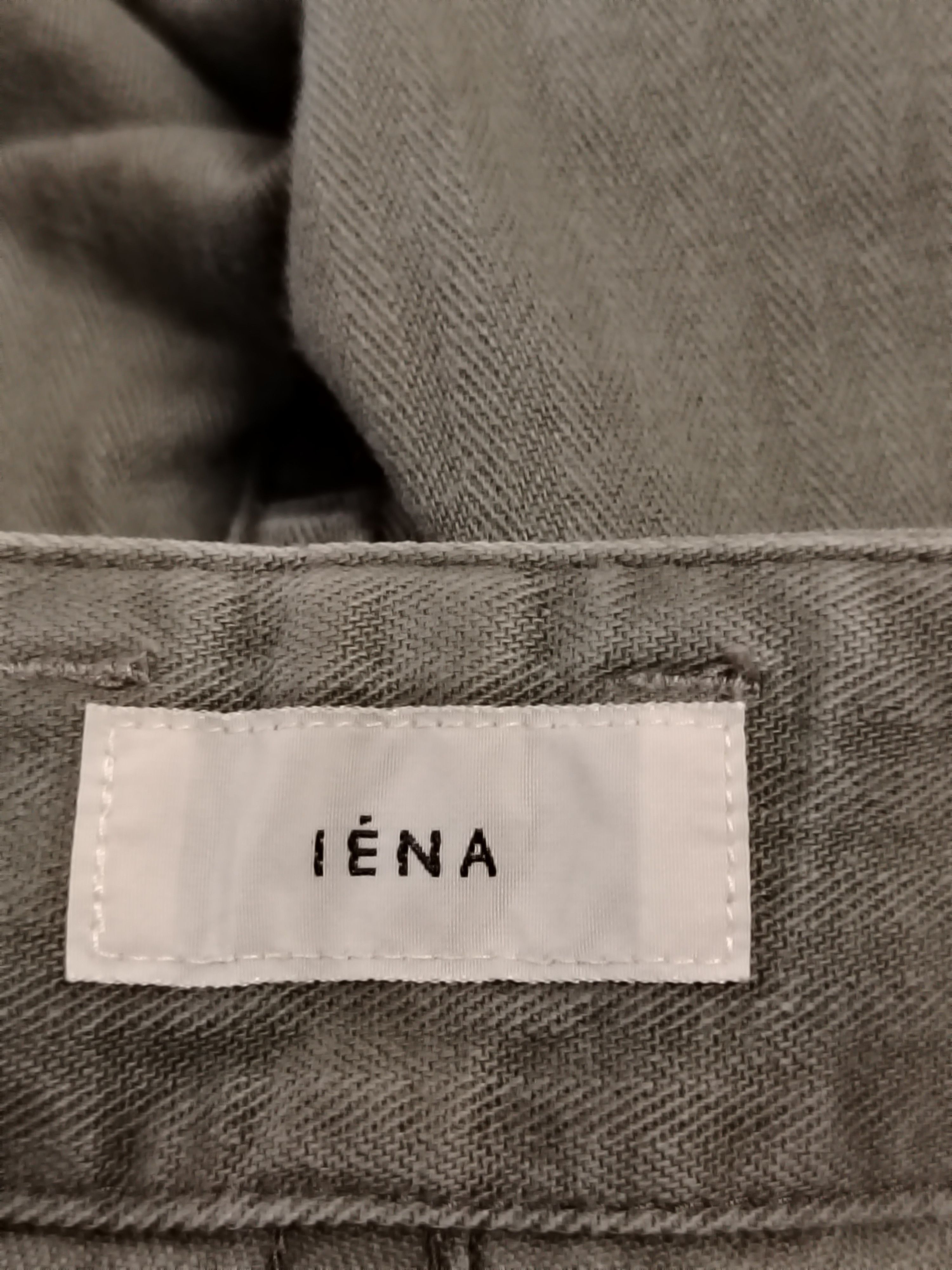 Japanese Brand IENA HERRINGBONE TWILL CARGO PANTS Size 28" / US 6 / IT 42 - 5 Thumbnail
