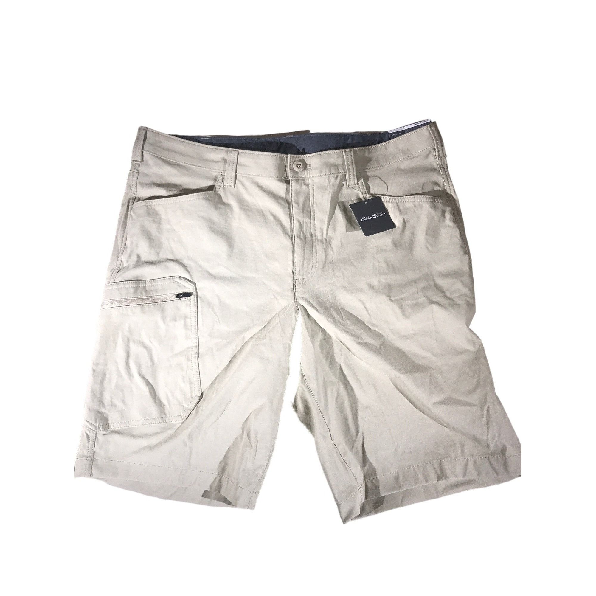 Eddie Bauer Eddie Bauer Men's "Live Your Adventure" Beige Active Shorts Size US 38 / EU 54 - 1 Thumbnail