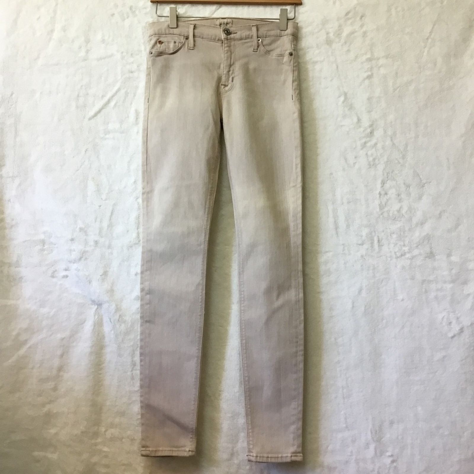 Hudson Hudson Beige Skinny Jeans Size 27" / US 4 / IT 40 - 2 Thumbnail