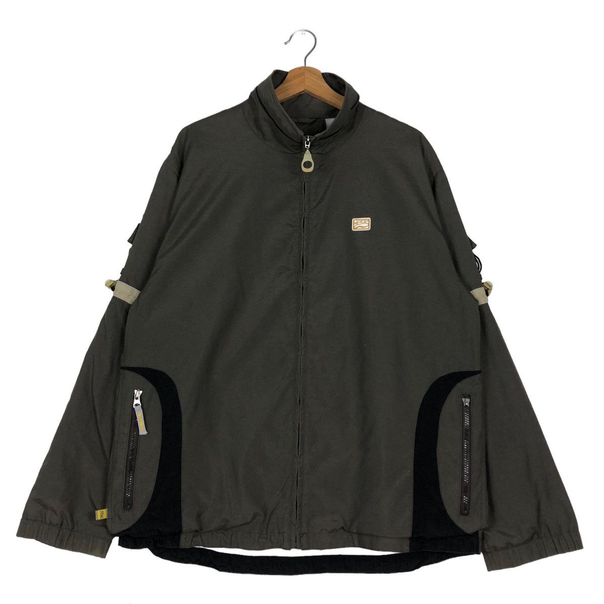 Japanese Brand 🔥Vintage Biker Jacket Skate Wear Vans Rare Design Size US M / EU 48-50 / 2 - 1 Thumbnail