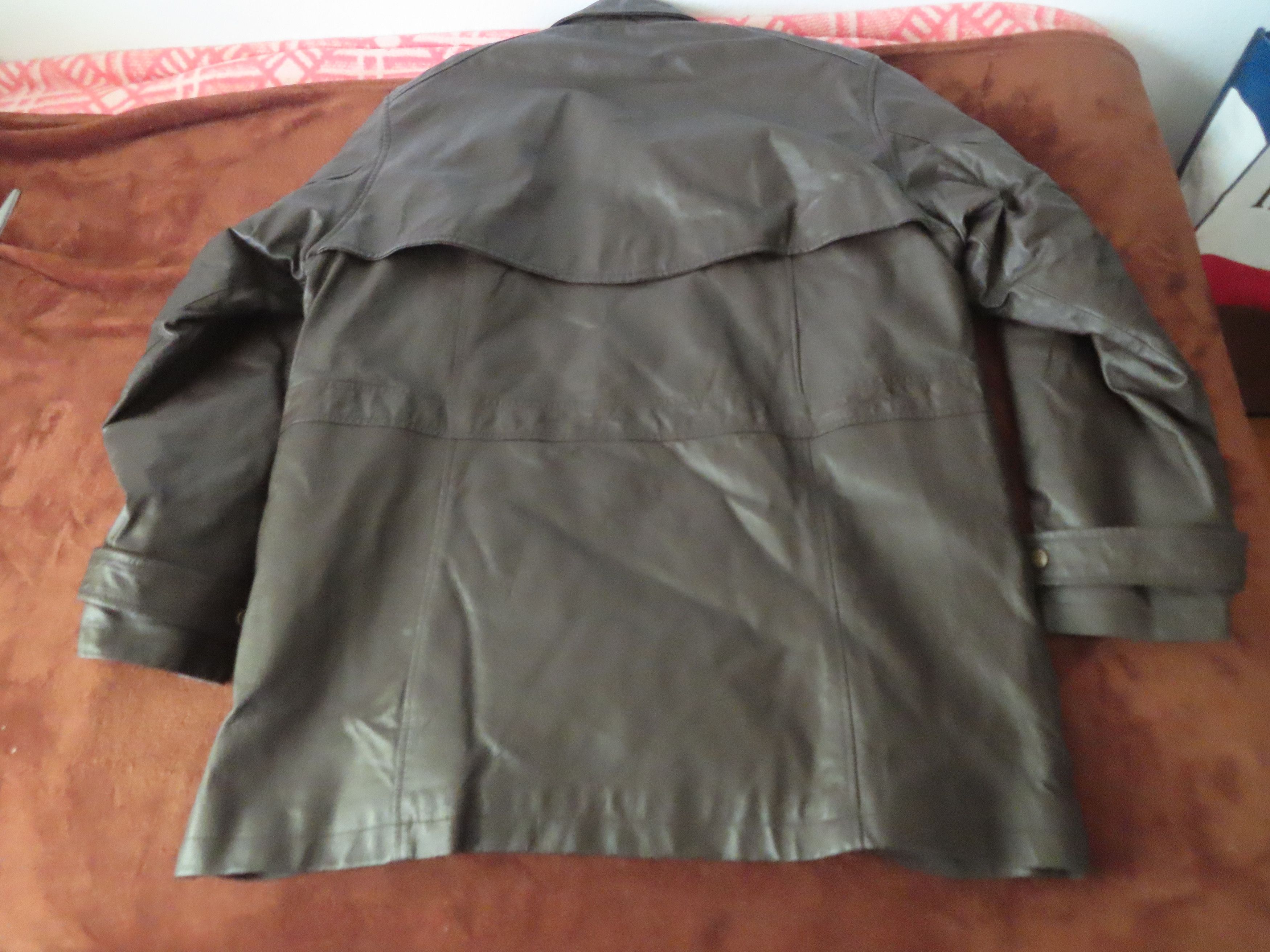 Designer × Vintage john wayne enterprises leather jacket Size US L / EU 52-54 / 3 - 3 Thumbnail