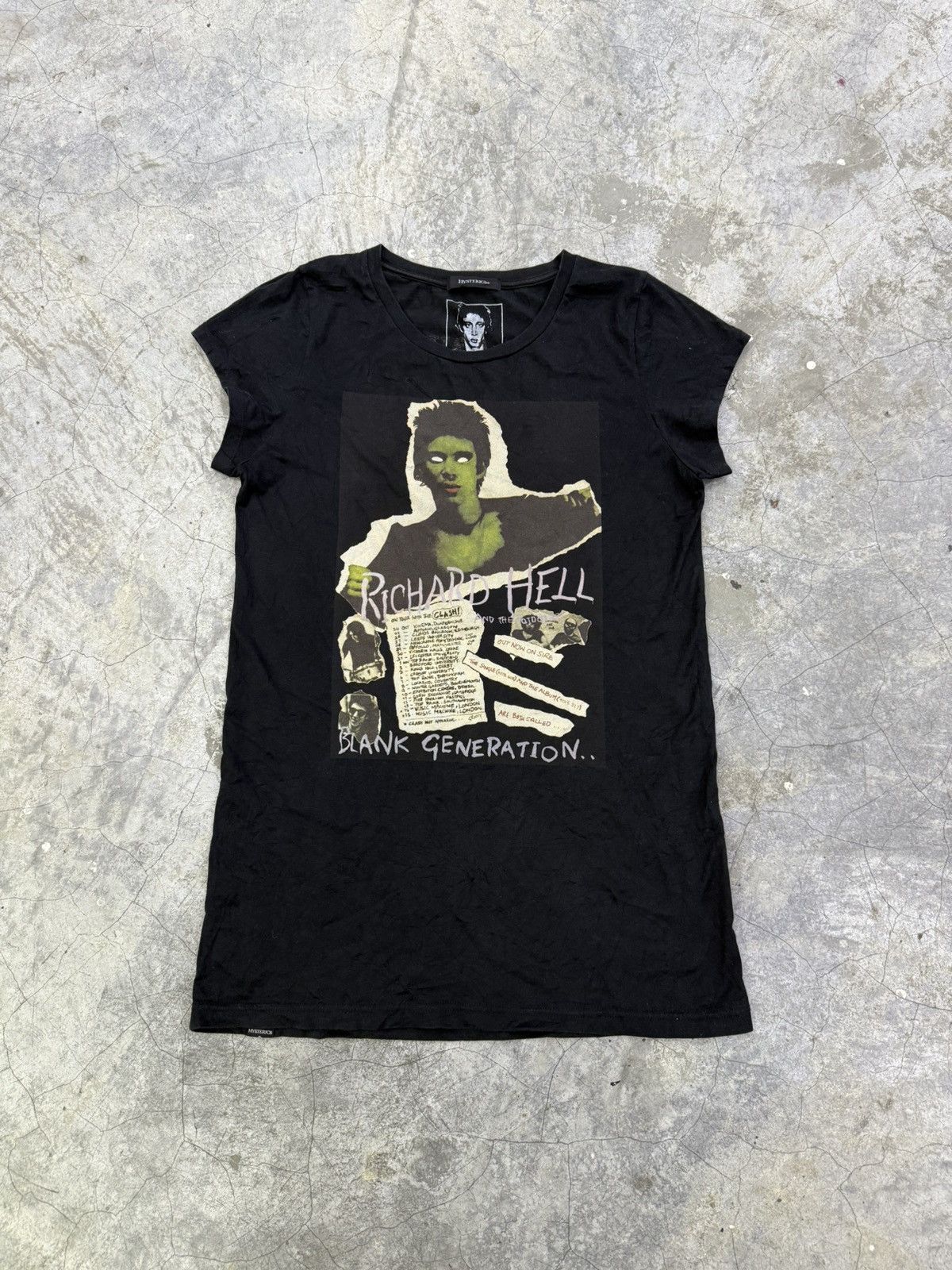Hysteric Glamour Hysteric Glamour x Richard Hell Blank Generation Tee Size S / US 4 / IT 40 - 2 Thumbnail
