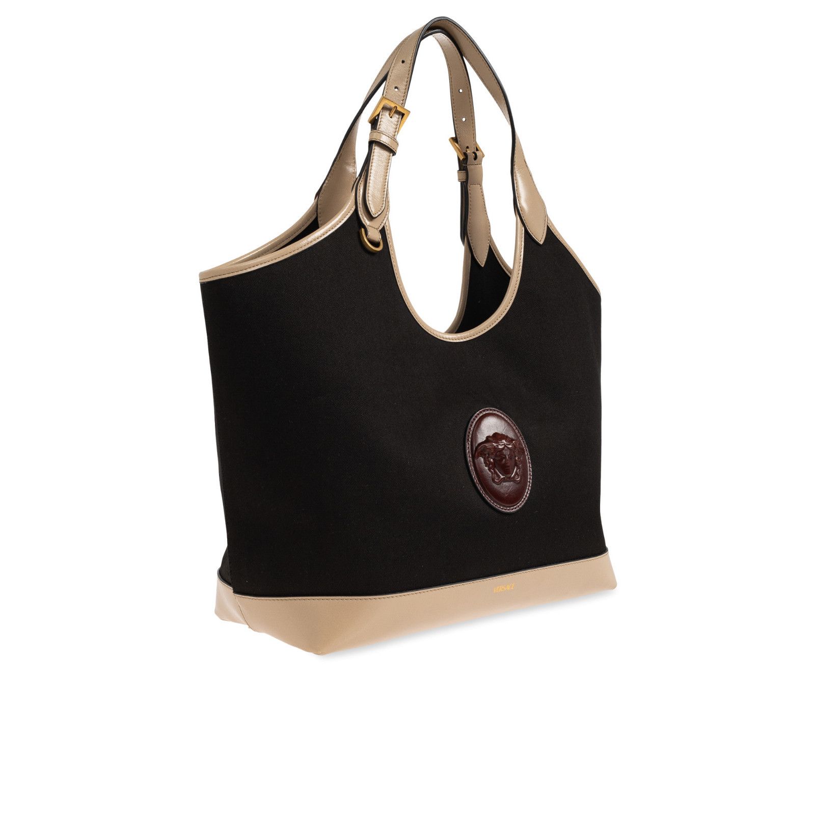 Versace VERSACE Riviere Large Black Tote Bag New & Authentic Size ONE SIZE - 3 Thumbnail