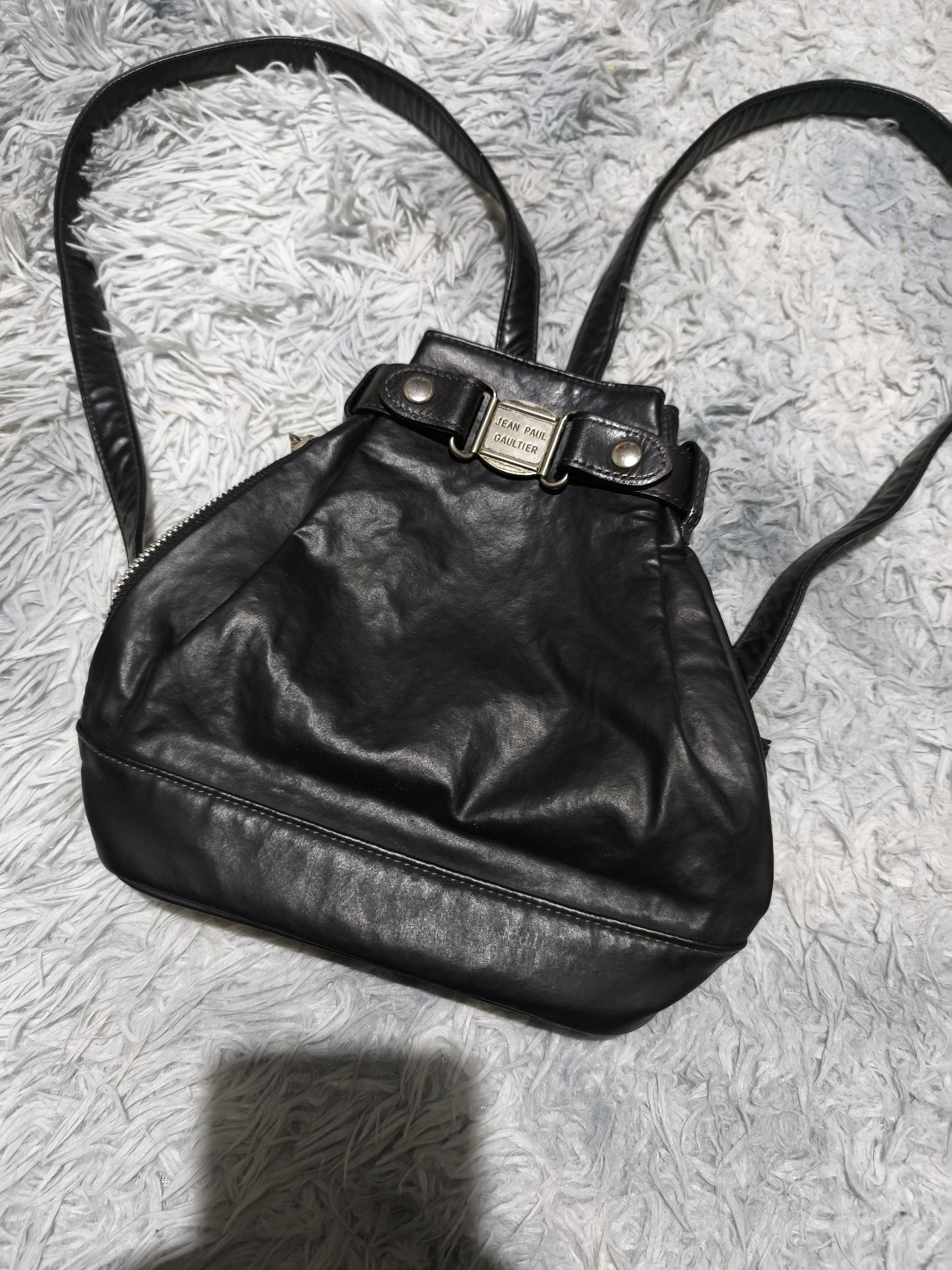 Jean Paul Gaultier Vintage Jean Paul Gaultier JPG Leather backpack Size ONE SIZE - 3 Thumbnail