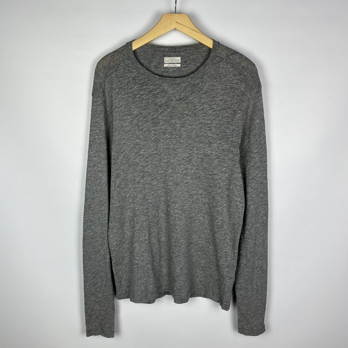 Allsaints × Designer Designer Allsaints Slater LS Crew Long Sleeve Tee Basic Size US M / EU 48-50 / 2 - 1 Thumbnail