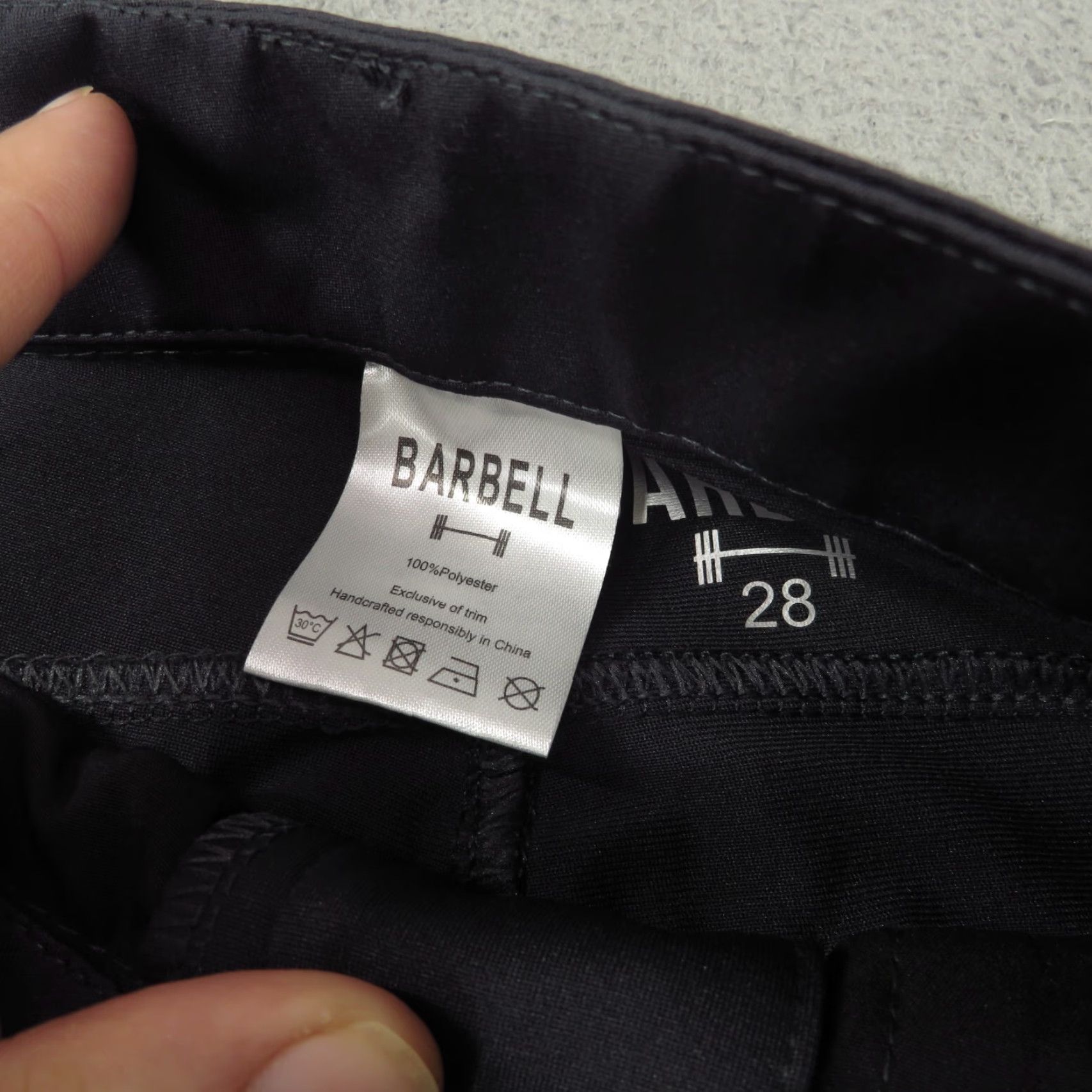 Vintage Barbell Apparel Pants Mens 28x32 Charcoal Slim Fit Athletic Flex Commuter Chinos Size US 28 / EU 44 - 7 Thumbnail
