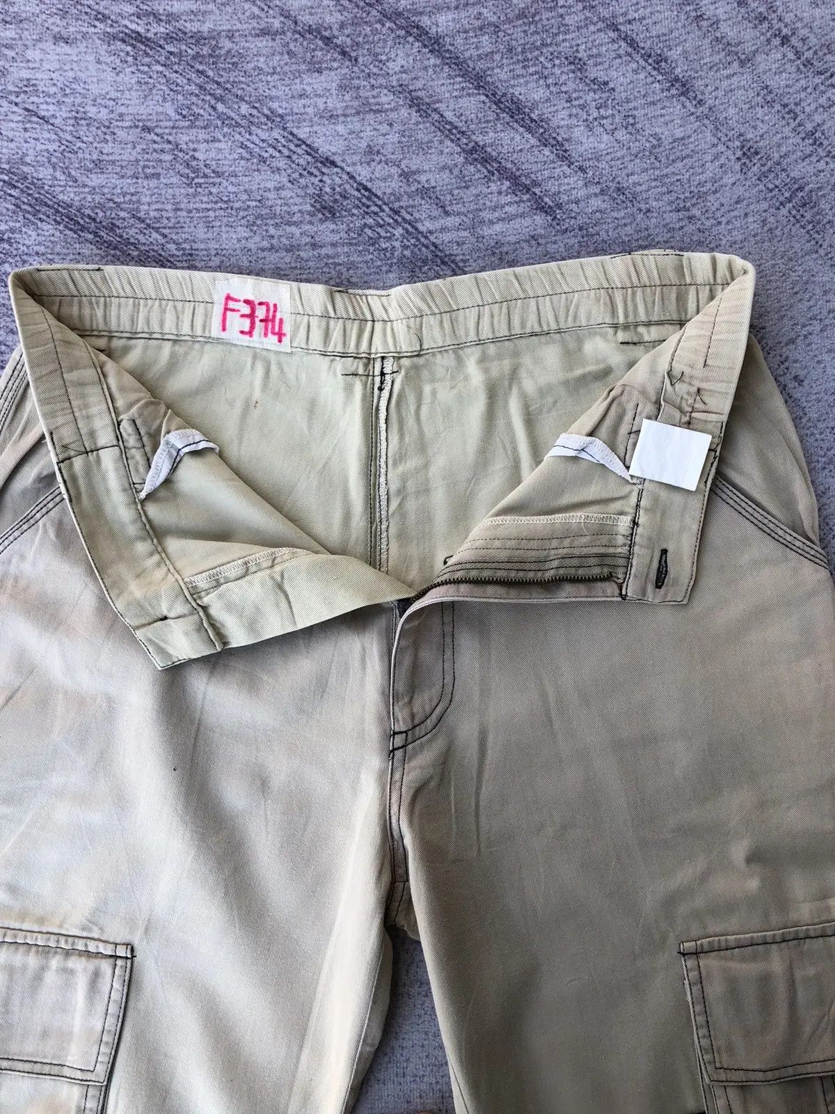 Designer × Japanese Brand Faded Cargo Pants Japanesebrand 6 Pocket Tactical Size US 29 - 8 Thumbnail