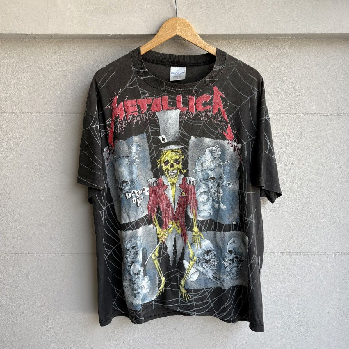 Metallica × Very Rare × Vintage Vtg.1992 Metallica Spider Pushead ...