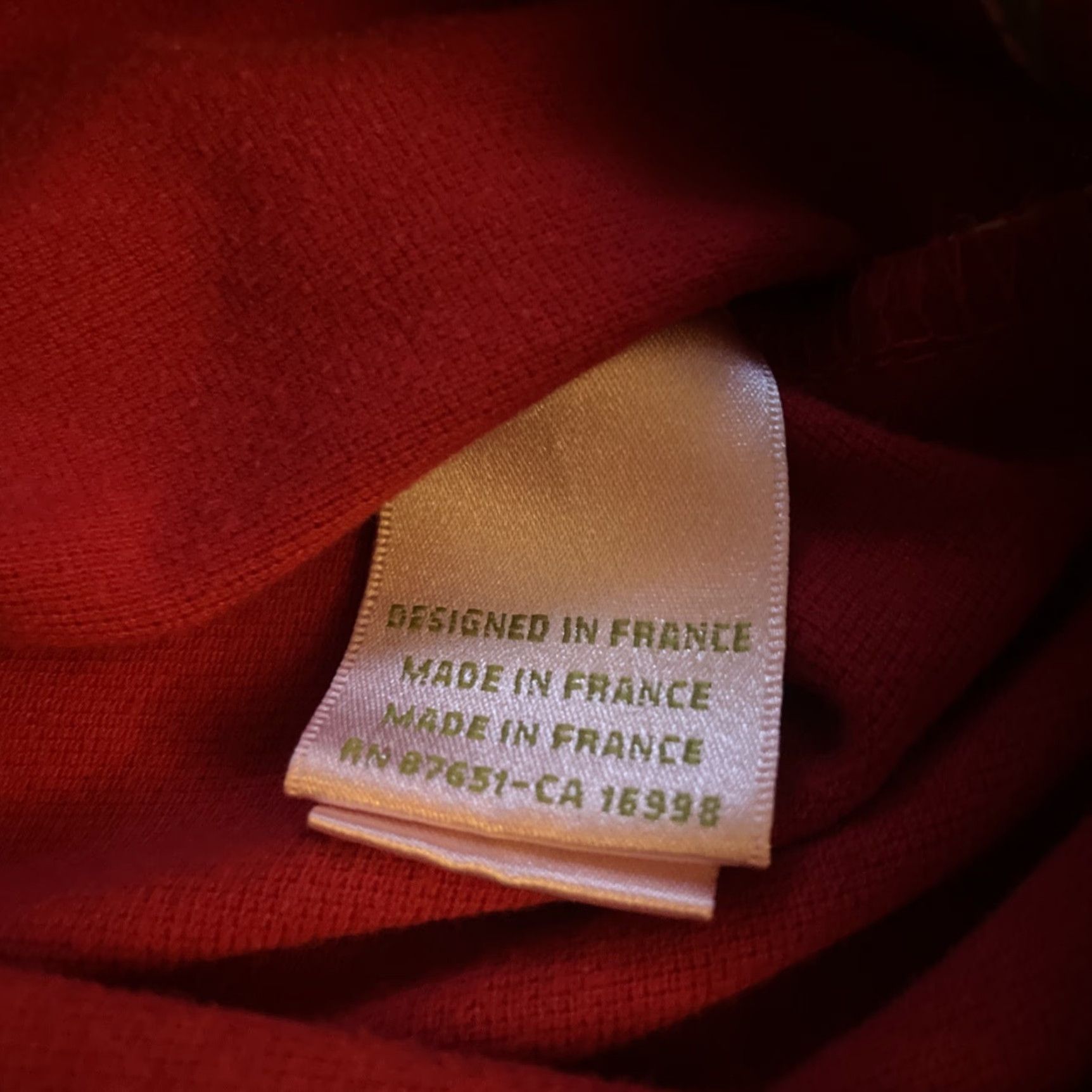 Lacoste VINTAGE Lacoste Polo Shirt Mens Red Size 6 Classic Made In France Polo Size US S / EU 44-46 / 1 - 5 Thumbnail