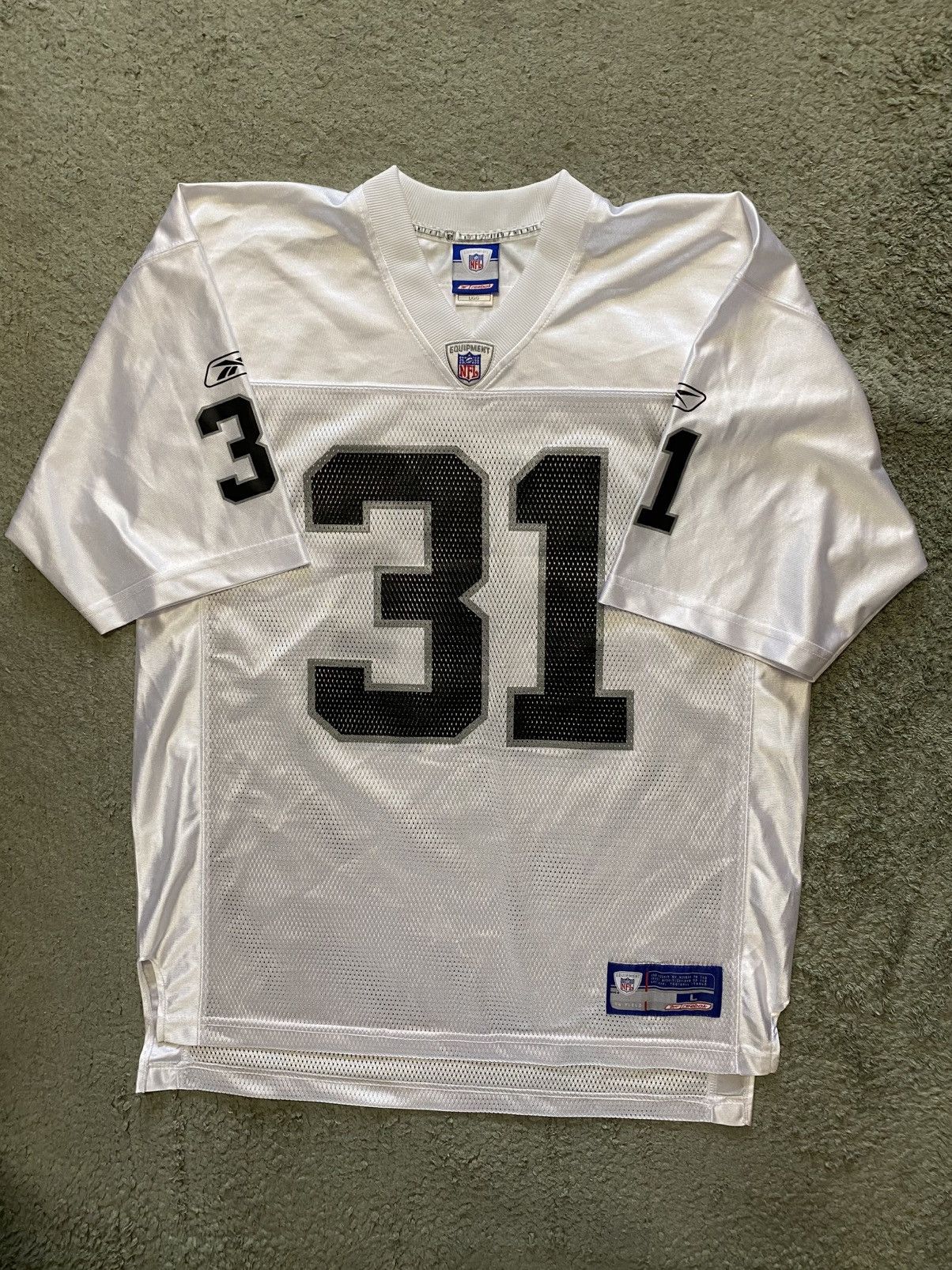 NFL Vintage Phillip Buchanon #31 Oakland Raiders NFL Jersey Size US L / EU 52-54 / 3 - 2 Thumbnail