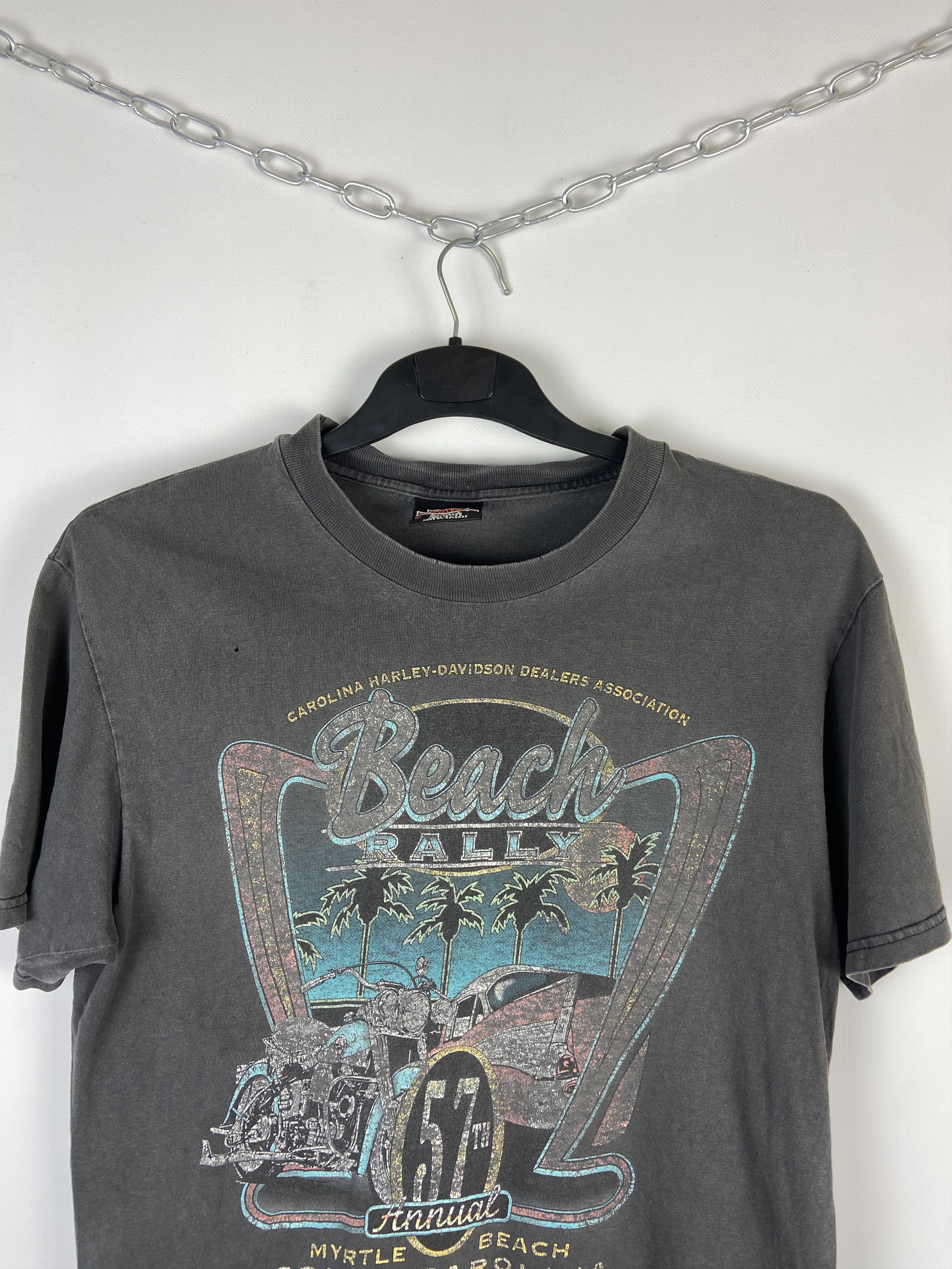 Harley Davidson × Vintage Vintage Harley Davidson Carolina 1997 tee Size US M / EU 48-50 / 2 - 3 Thumbnail