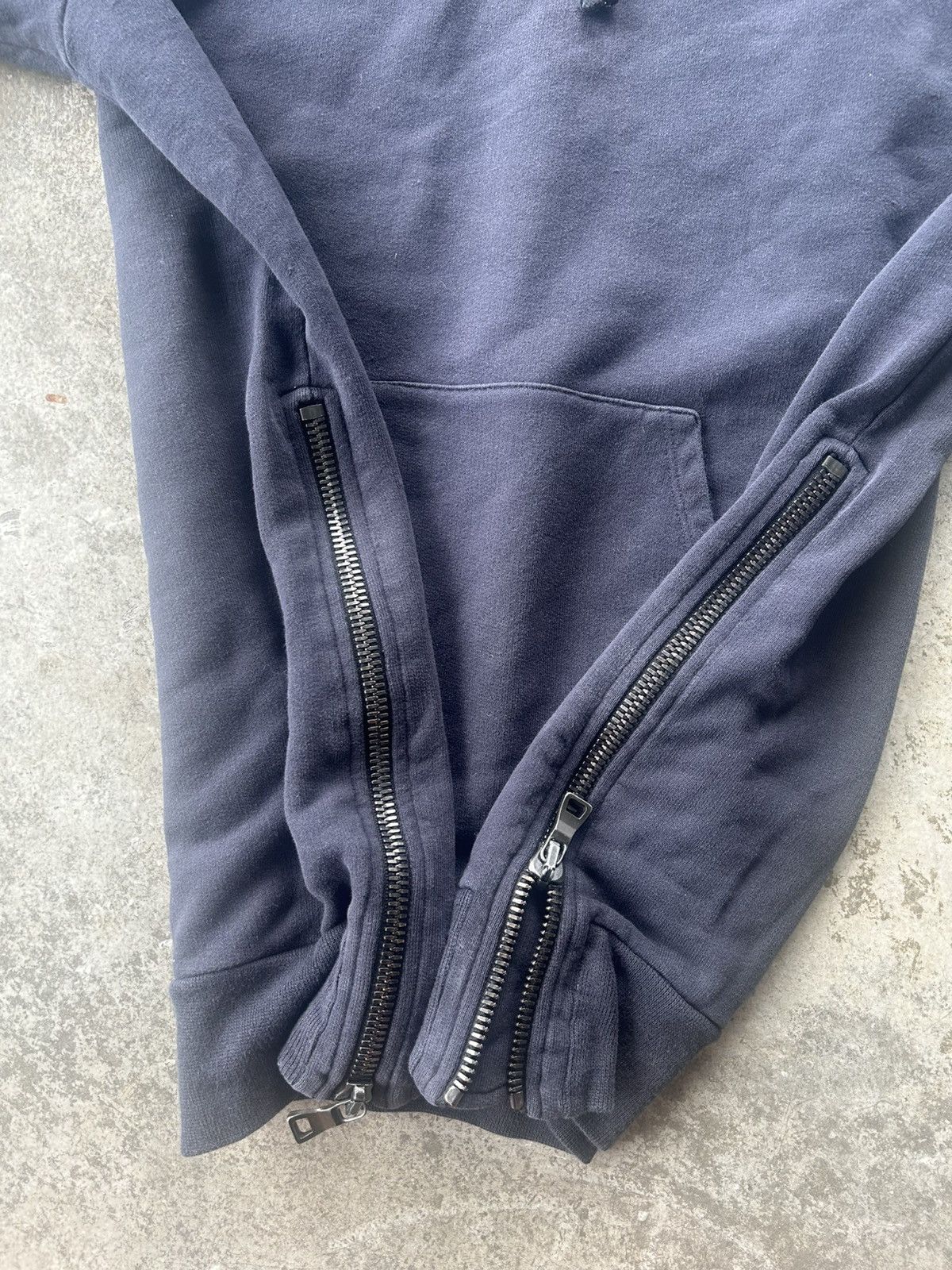 Balmain Balmain Homme SS11 Black Biker Hoodie Decarnin Size US M / EU 48-50 / 2 - 5 Thumbnail