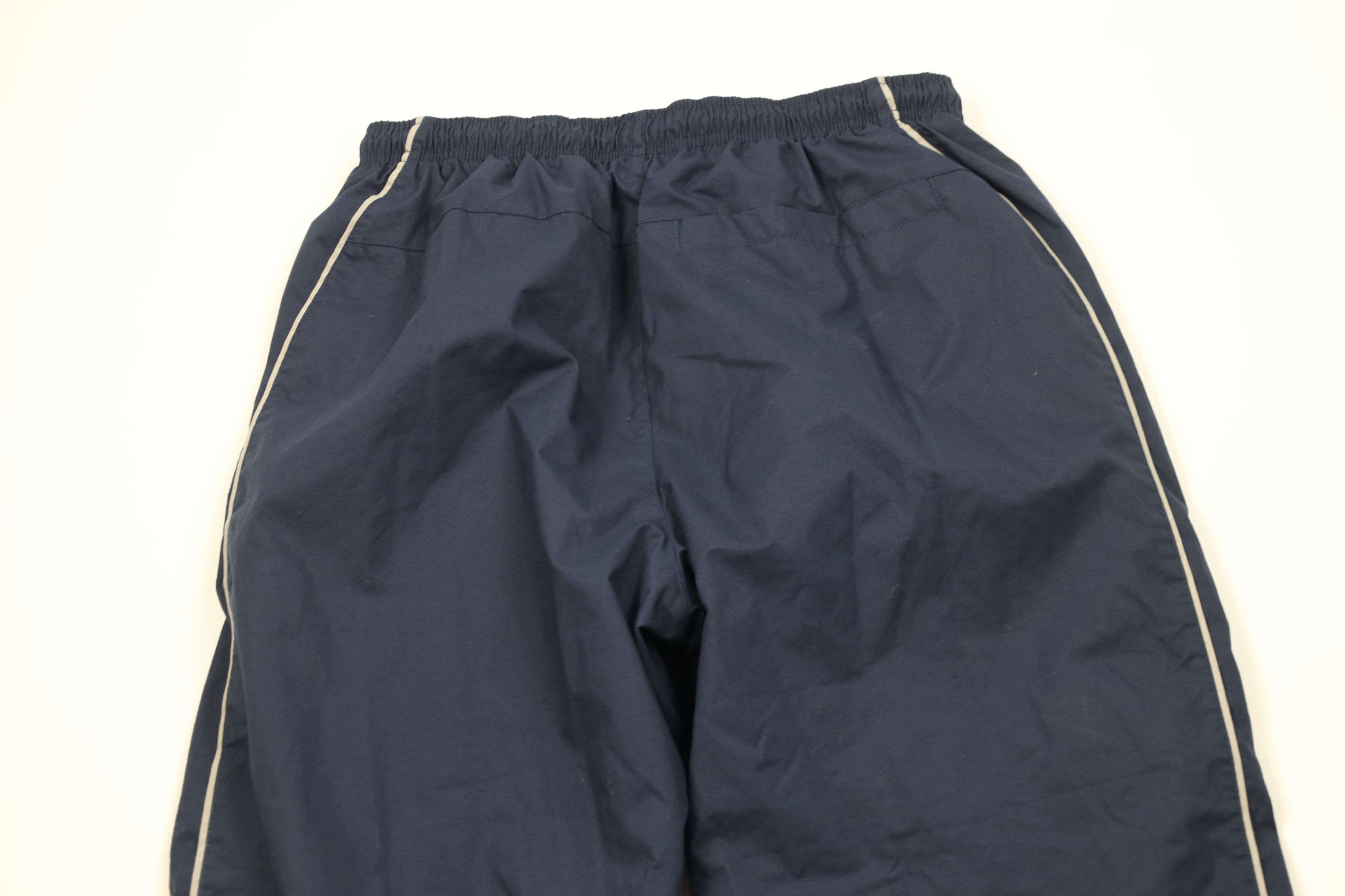 Nike Vintage Nike Scott Mini Swoosh Lined Wide Leg Pants Blue Size US 34 / EU 50 - 12 Thumbnail
