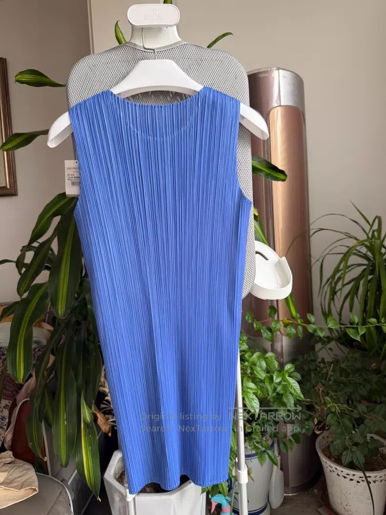 Issey Miyake Issey Miyake size:one size Blue Vest Size XXS / US 00 / IT 34 - 6 Thumbnail