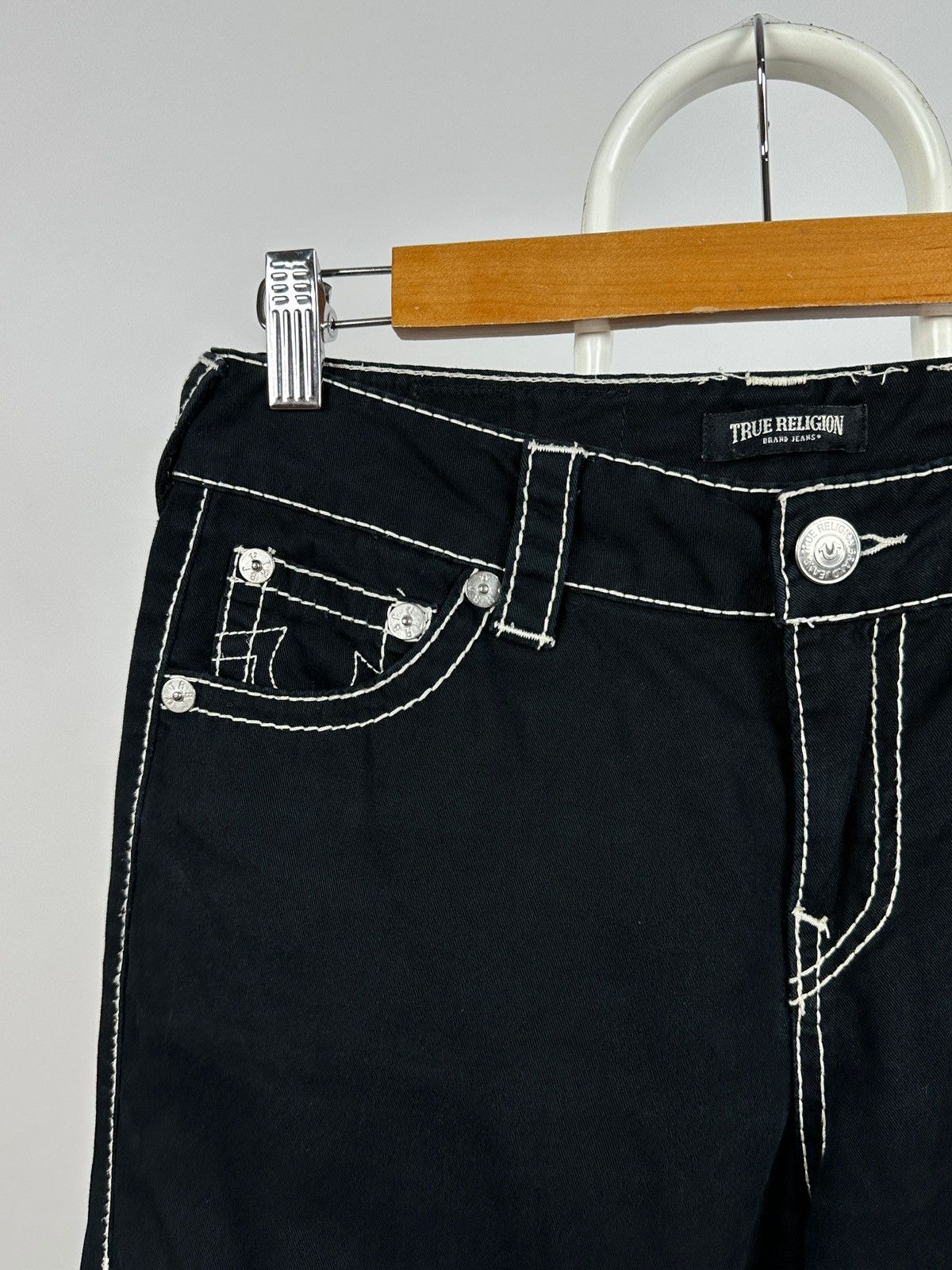Japanese Brand True Religion Low Rise Baggy Cargo Pants Size US 28 / EU 44 - 6 Thumbnail