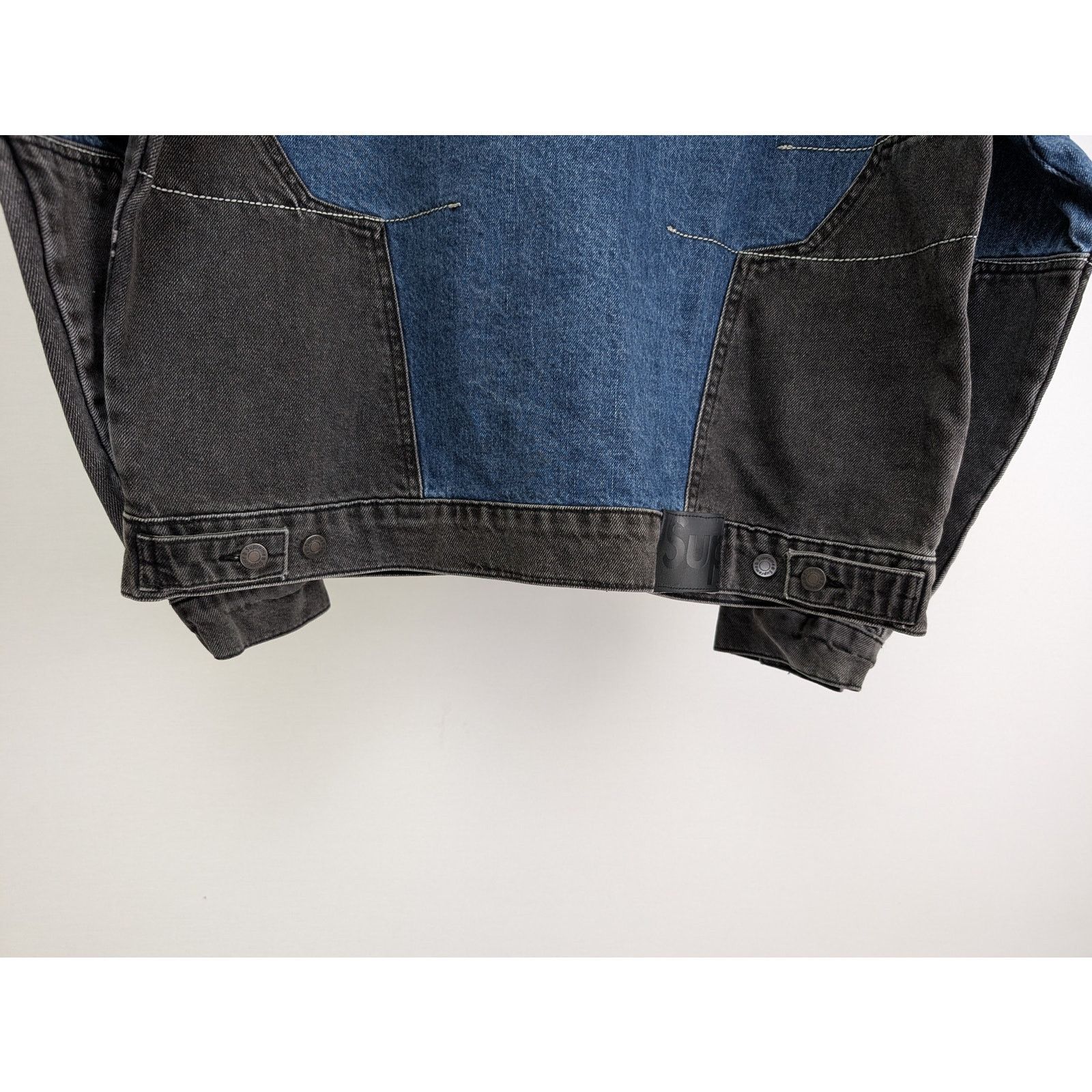 Supreme o1rshd1 Denim Jacket in Blue/Black Size US XL / EU 56 / 4 - 11 Thumbnail