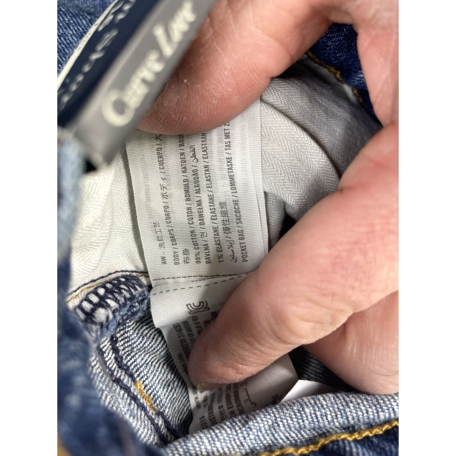 Abercrombie & Fitch NWT Abercrombie & Fitch Womens Curve Love The Mom High Rise Denim Shorts 33 16 Blue Cotton Elastane Denim 5-Pocket Style 90s Size 24" / US 00 / IT 34 - 6 Thumbnail