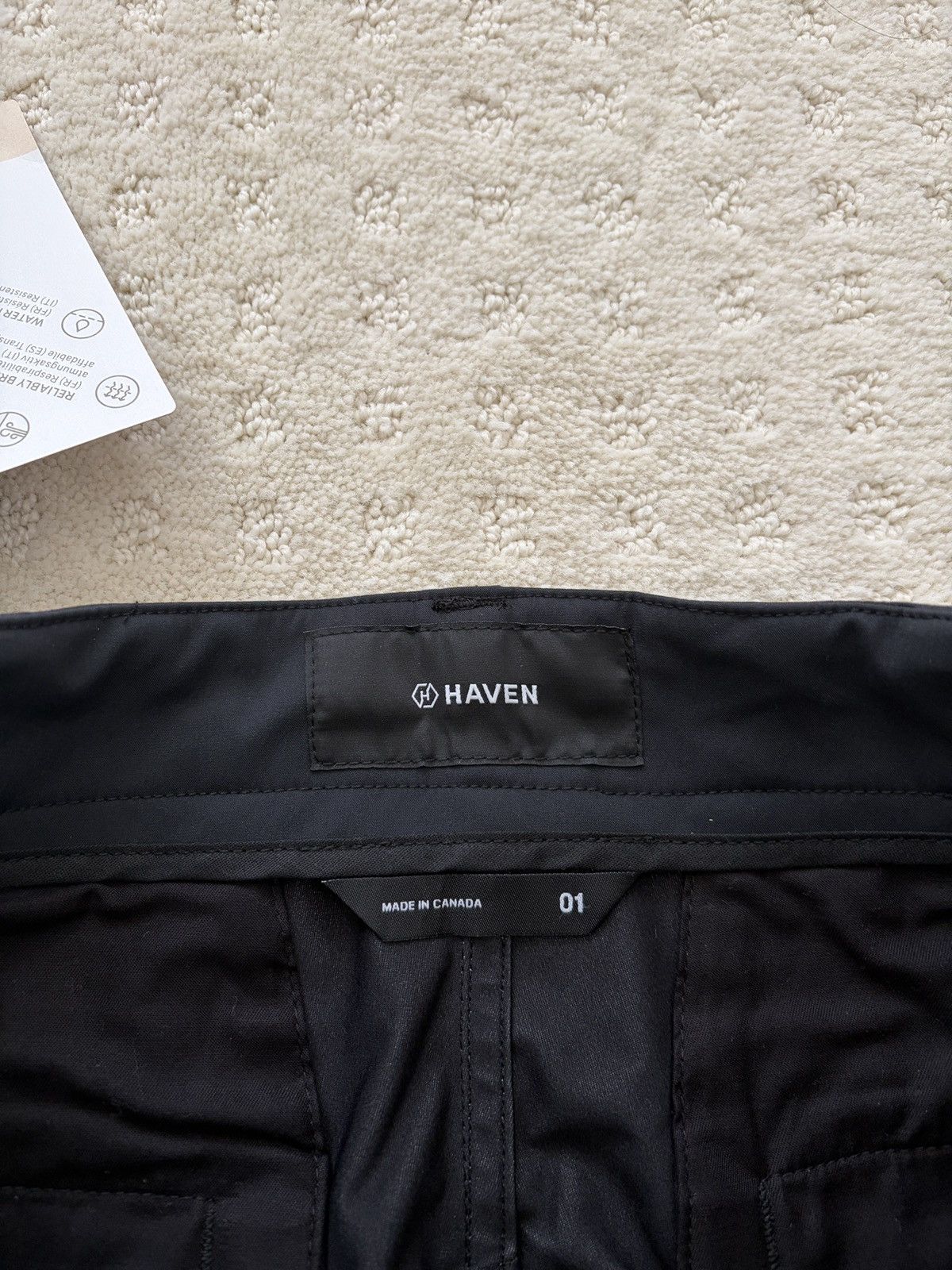 Haven HAVEN Pilot Pants GORE-TEX Windstopper Black Size US 30 / EU 46 - 4 Thumbnail