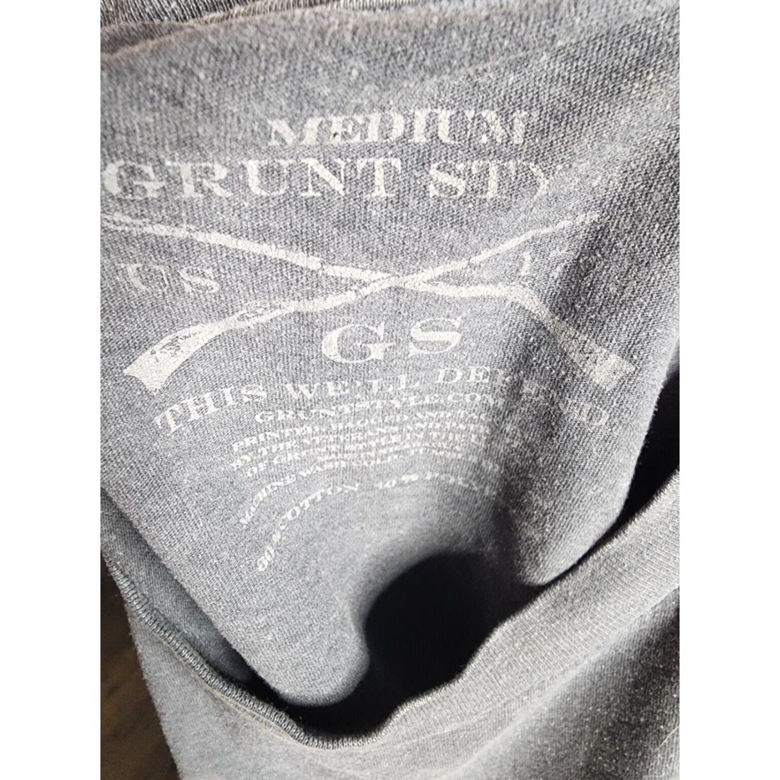Vintage Womens Grunt Style T-Shirt Dont Tread On Me Patriotic This We'll Defend Crew Neck Short Sleeve Gray M Size M / US 6-8 / IT 42-44 - 4 Thumbnail