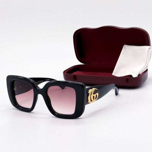 Gucci NEW GUCCI GG1975S 001 SUNGLASSES Size ONE SIZE - 3 Thumbnail