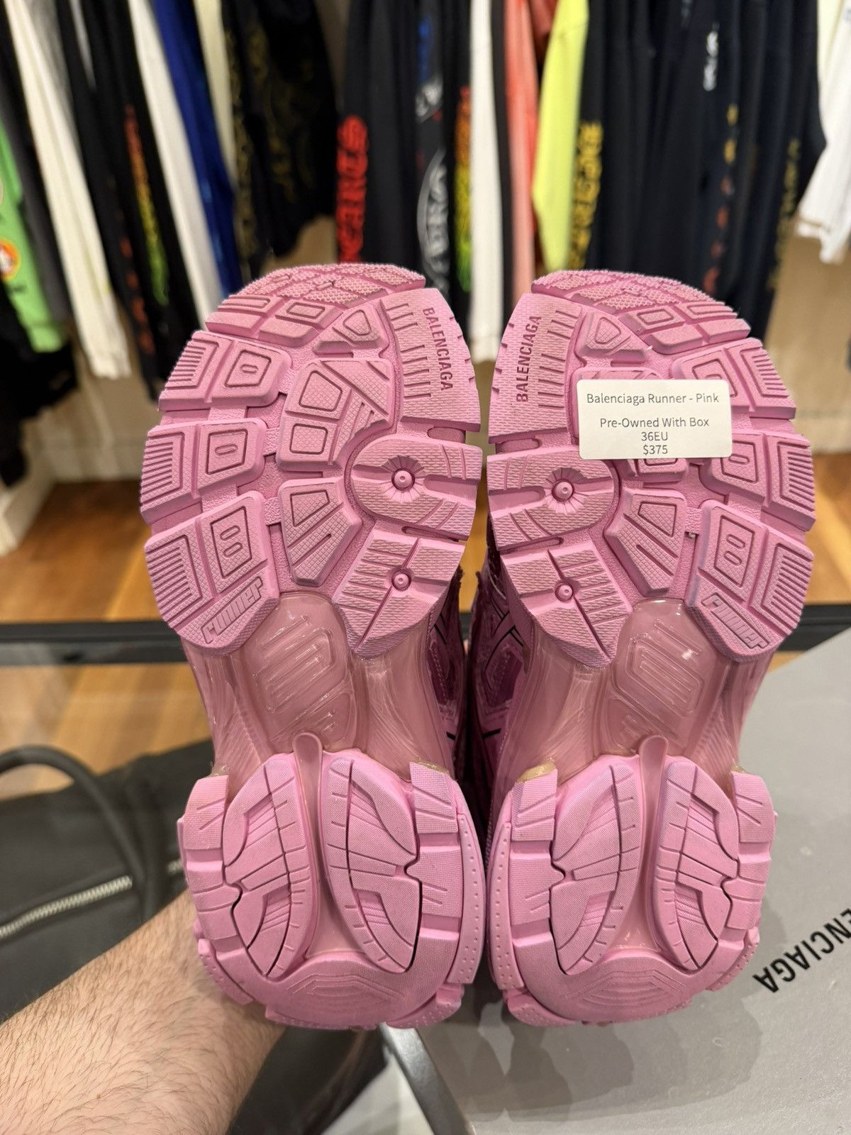 Balenciaga Balenciaga Runner - Pink Size US 6 / IT 36 - 5 Thumbnail