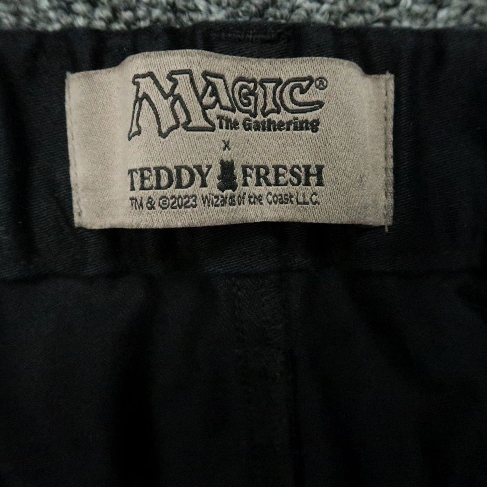 Teddy Fresh Teddy Fresh Pants Mens 36x30 Black Chino Straight MTG Collaboration 2023 Size US 36 / EU 52 - 3 Thumbnail