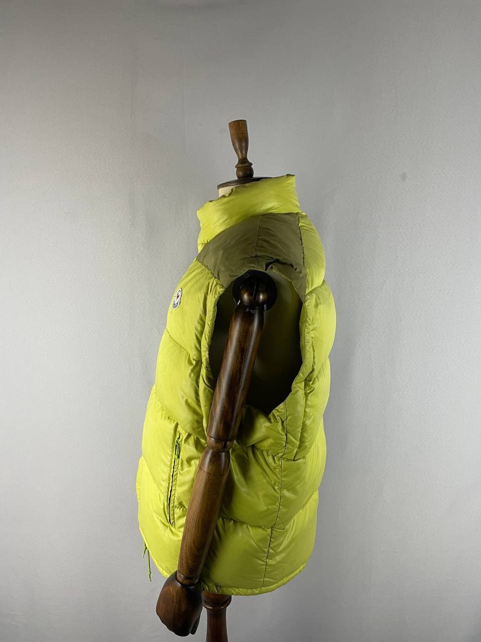 Moncler Moncler Down Vest Jacket Lemon Grenoble Vintage 1990s Size US XL / EU 56 / 4 - 10 Thumbnail