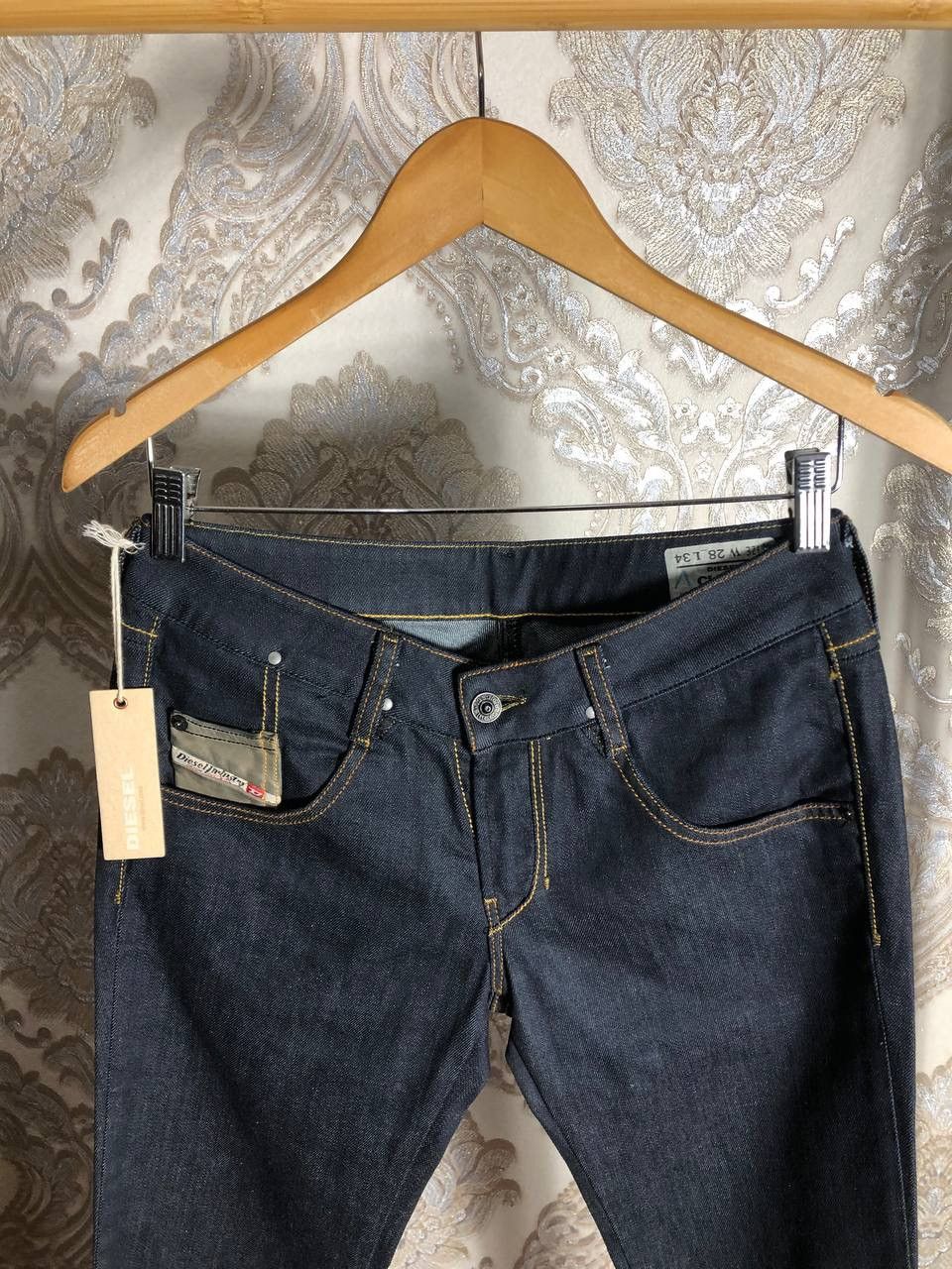 Diesel VINTAGE DIESEL INDUSTRY DENIM DIVISION JEANS DESIGNER Y2K Size 28" / US 6 / IT 42 - 2 Thumbnail