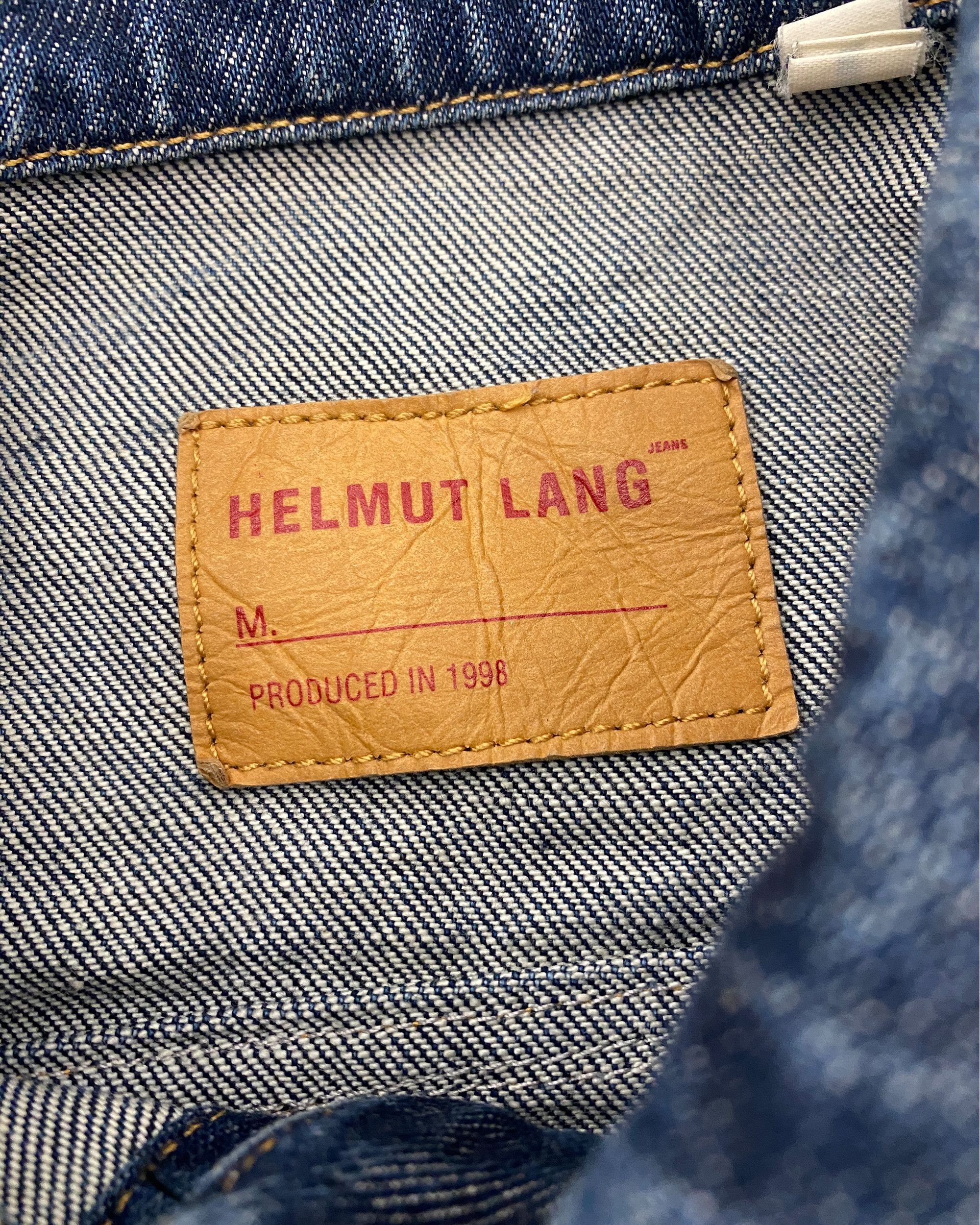 Helmut Lang 1998 Denim Jacket Size S / US 4 / IT 40 - 6 Thumbnail