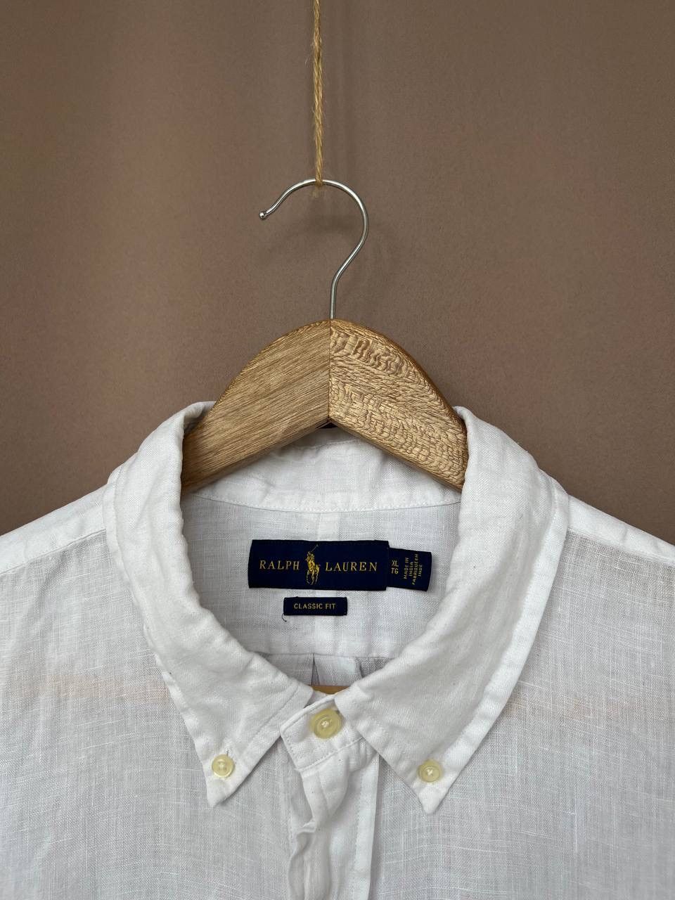 Ralph Lauren Ralph Lauren Linen Button Short Sleeve Shirt Mens Size XL Size US XL / EU 56 / 4 - 10 Thumbnail