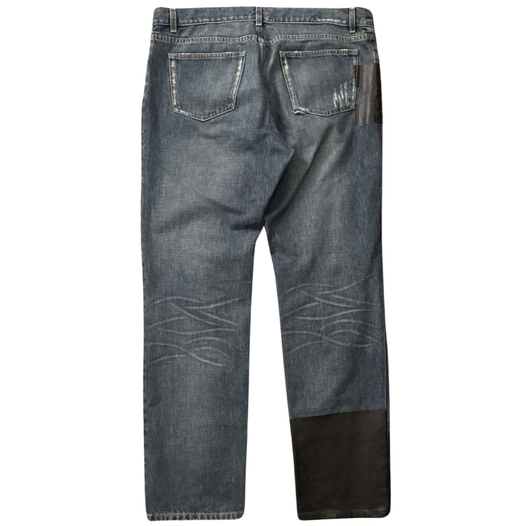 Helmut Lang Helmut Lang Rubber Denim 2003 SS | Grailed