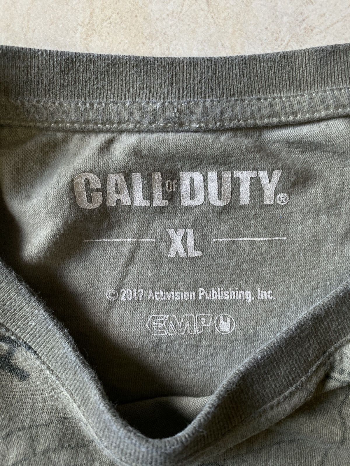 Playstation Call of Duty WWII OVP T-shirt Activision Size US XL / EU 56 / 4 - 10 Thumbnail