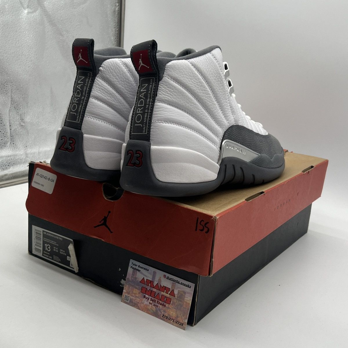 Jordan Brand Air Jordan 12 dark grey Size US 13 / EU 46 - 5 Thumbnail