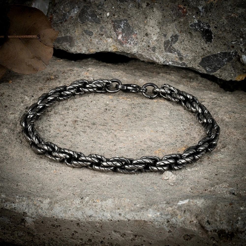 Other Punk Rock Cuban Link Chain Bracelet Bangles Gift For Him Size ONE SIZE - 2 Thumbnail