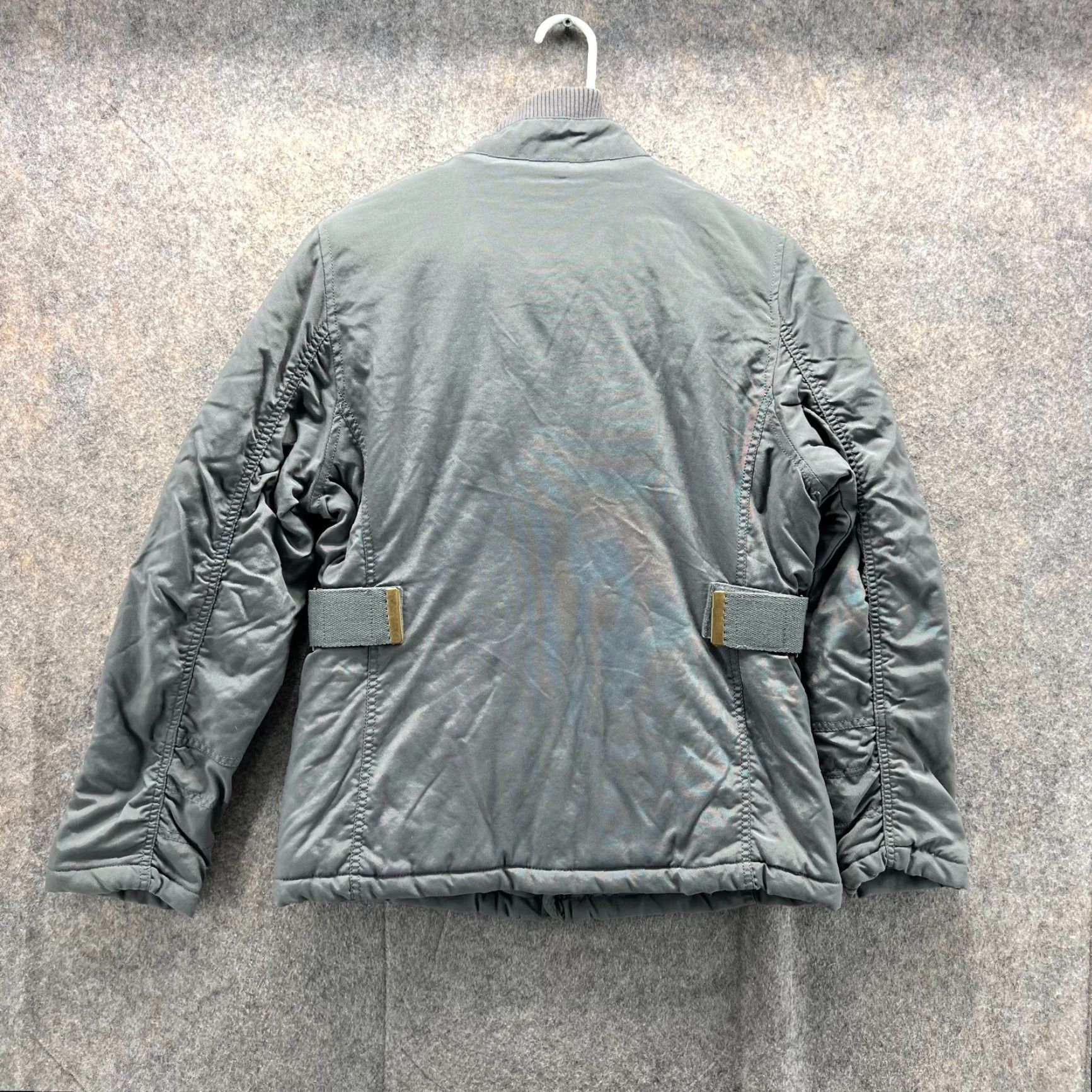 Vintage VINTAGE Alpha Industries Jacket Men Medium Military Field Gray Full Zip Winter Nylon M65 Size US M / EU 48-50 / 2 - 2 Thumbnail
